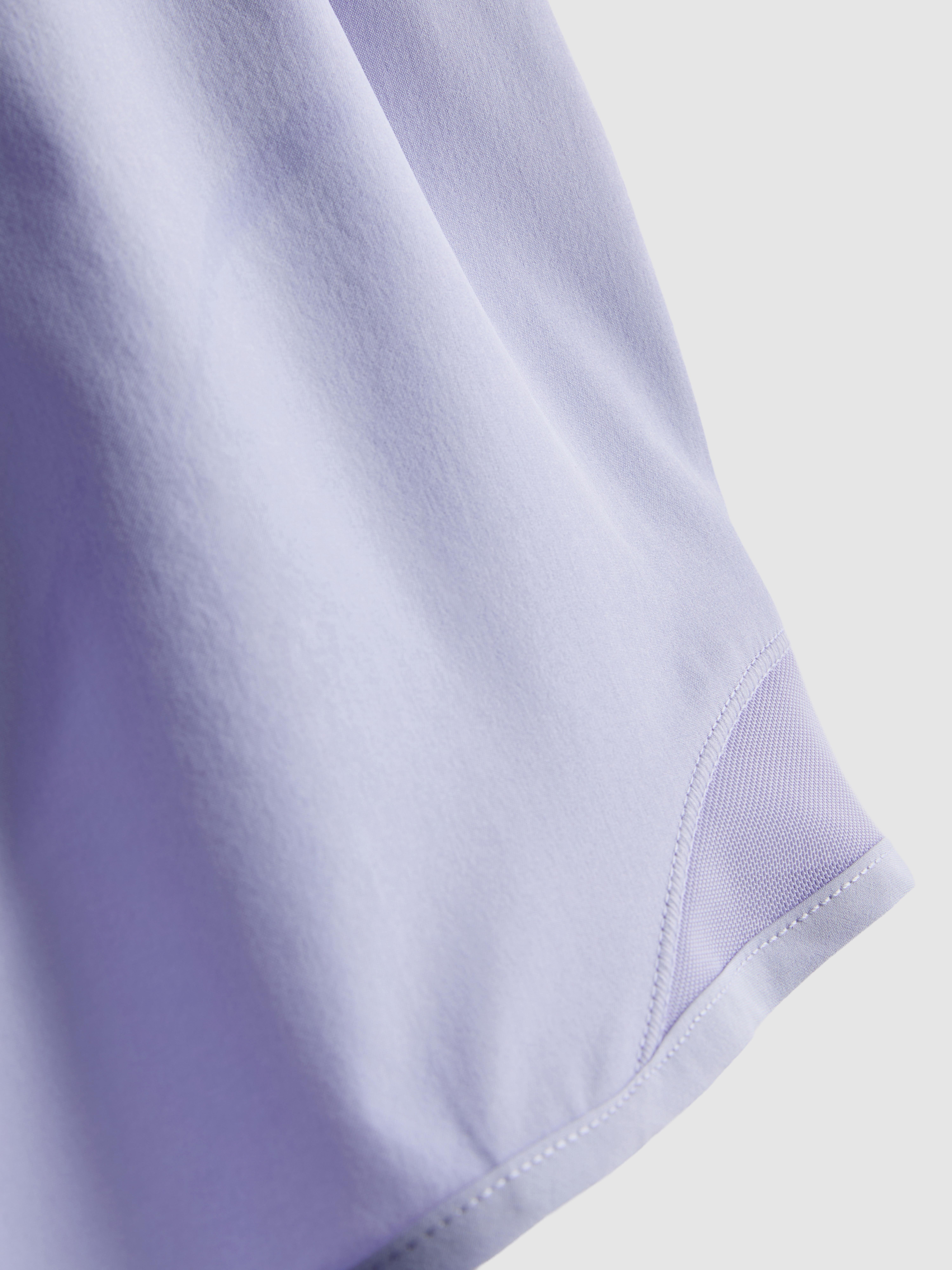 Pantalones cortos deportivos con panel de malla