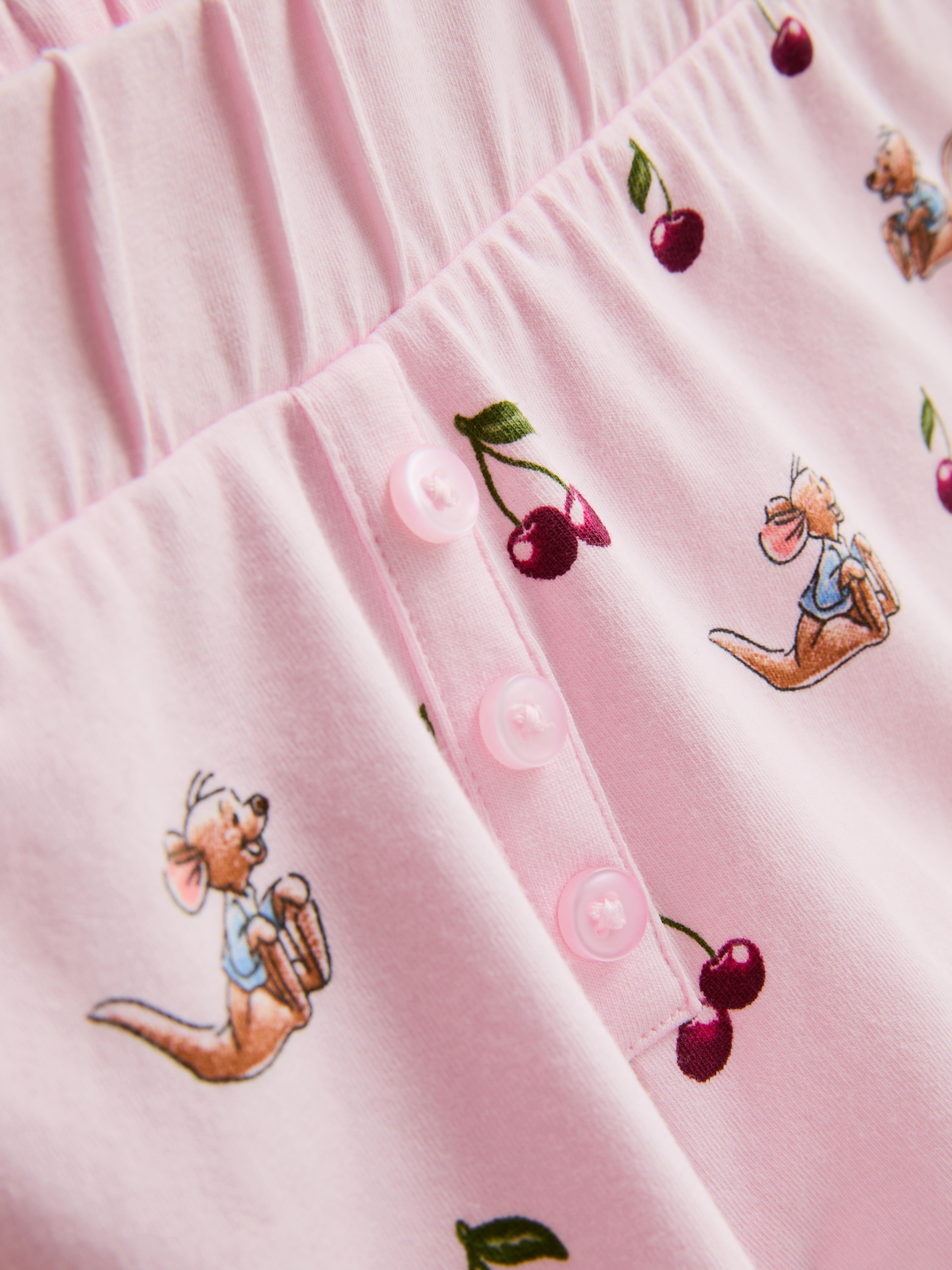 Pyjama caraco shorty Disney Winnie l'ourson Petit Gourou
