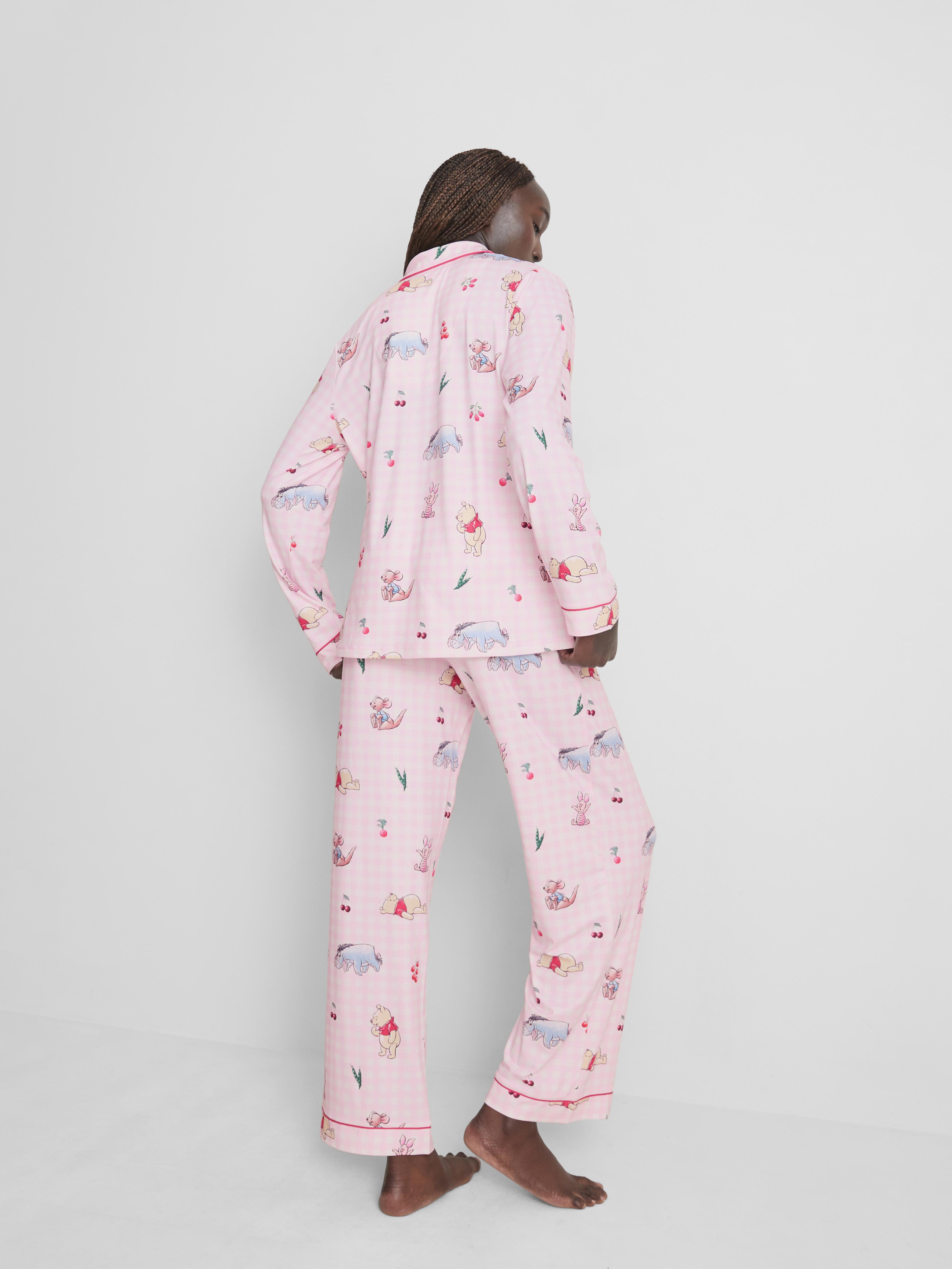 „Disney Winnie Puuh“ Boyfriend-Schlafanzug mit Grafik