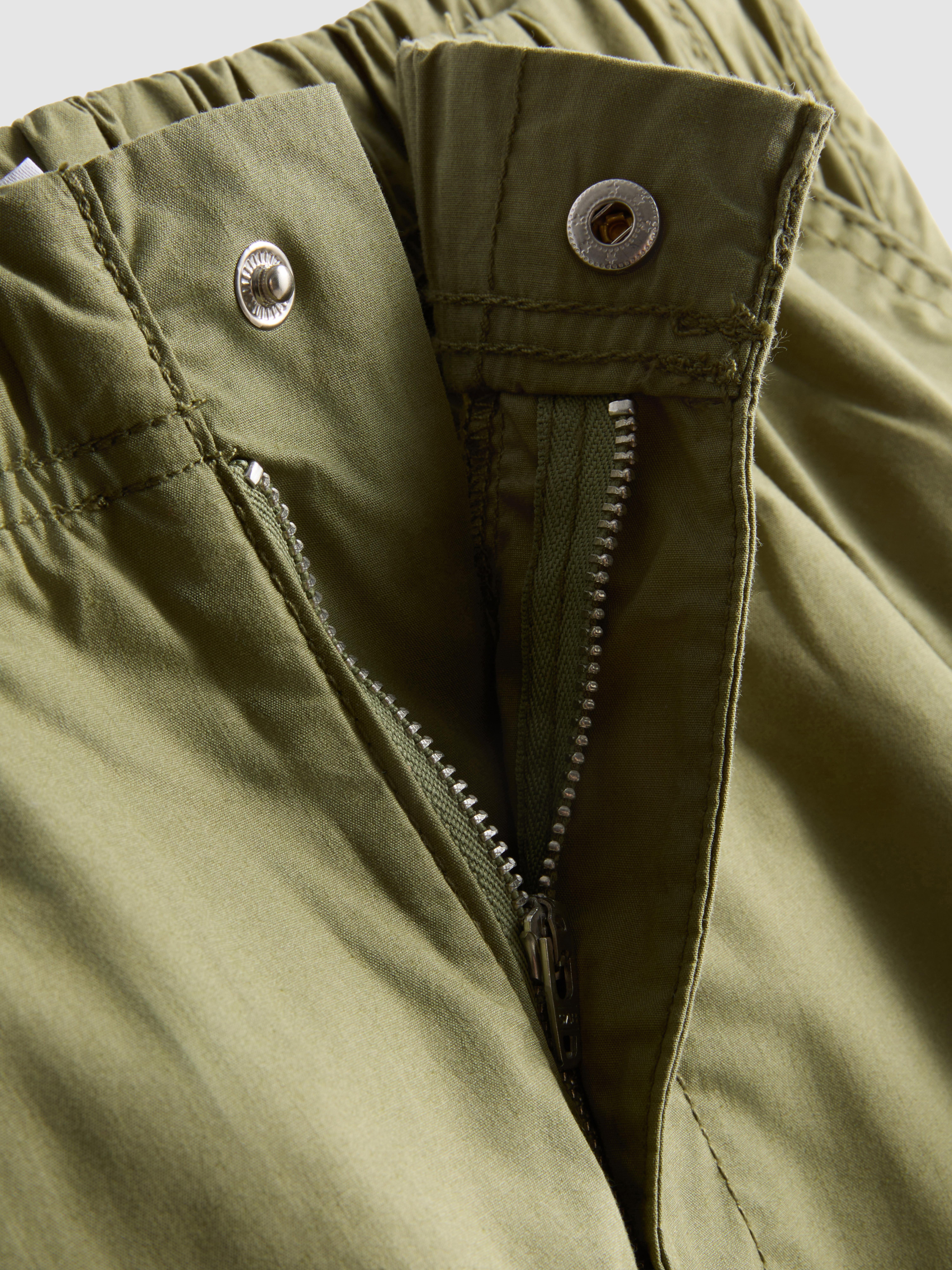 Lange Cargo-Shorts aus Baumwollmischung