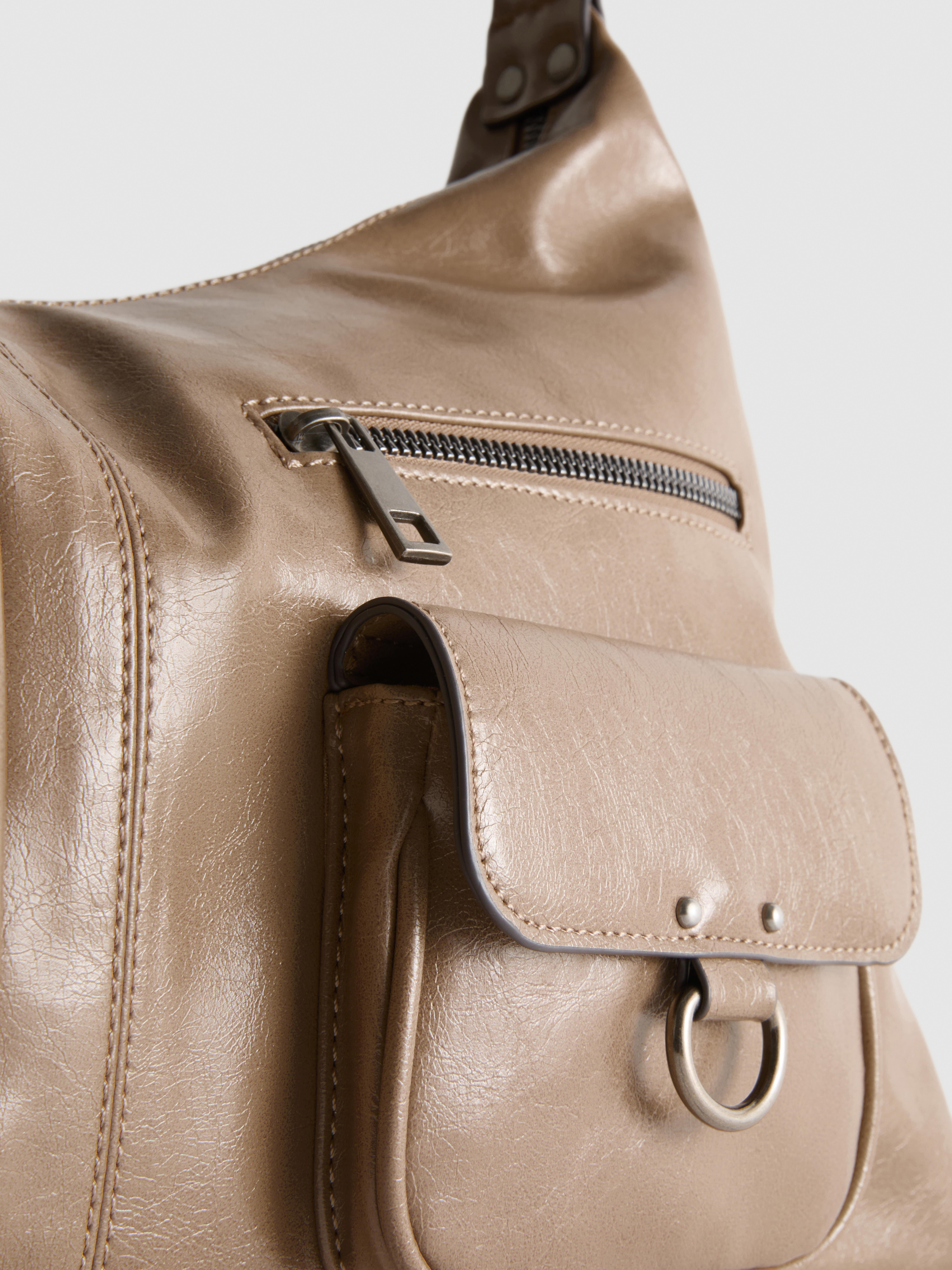 Utility Pocket Shoulder Bag