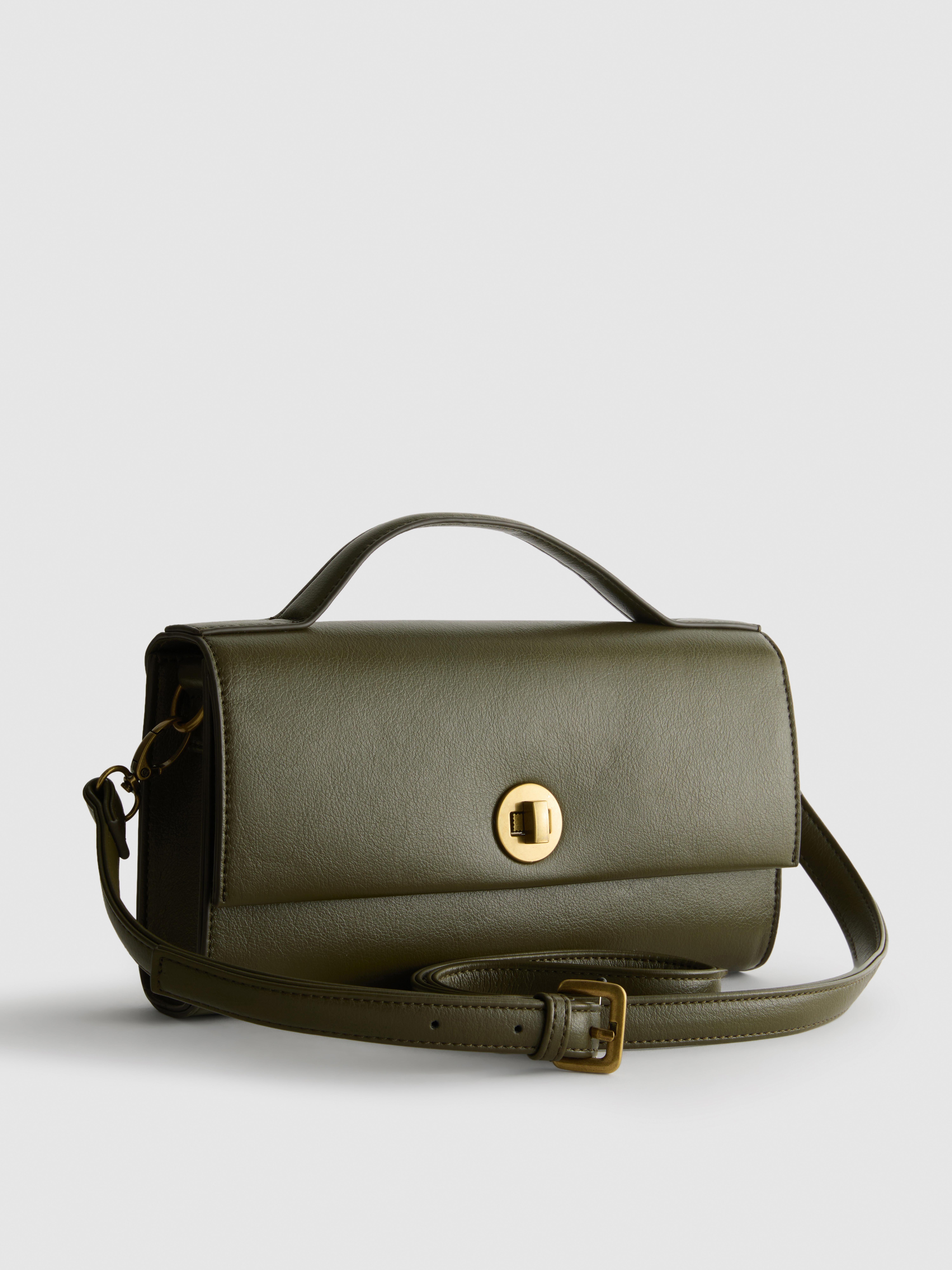 Borsa a tracolla con patta