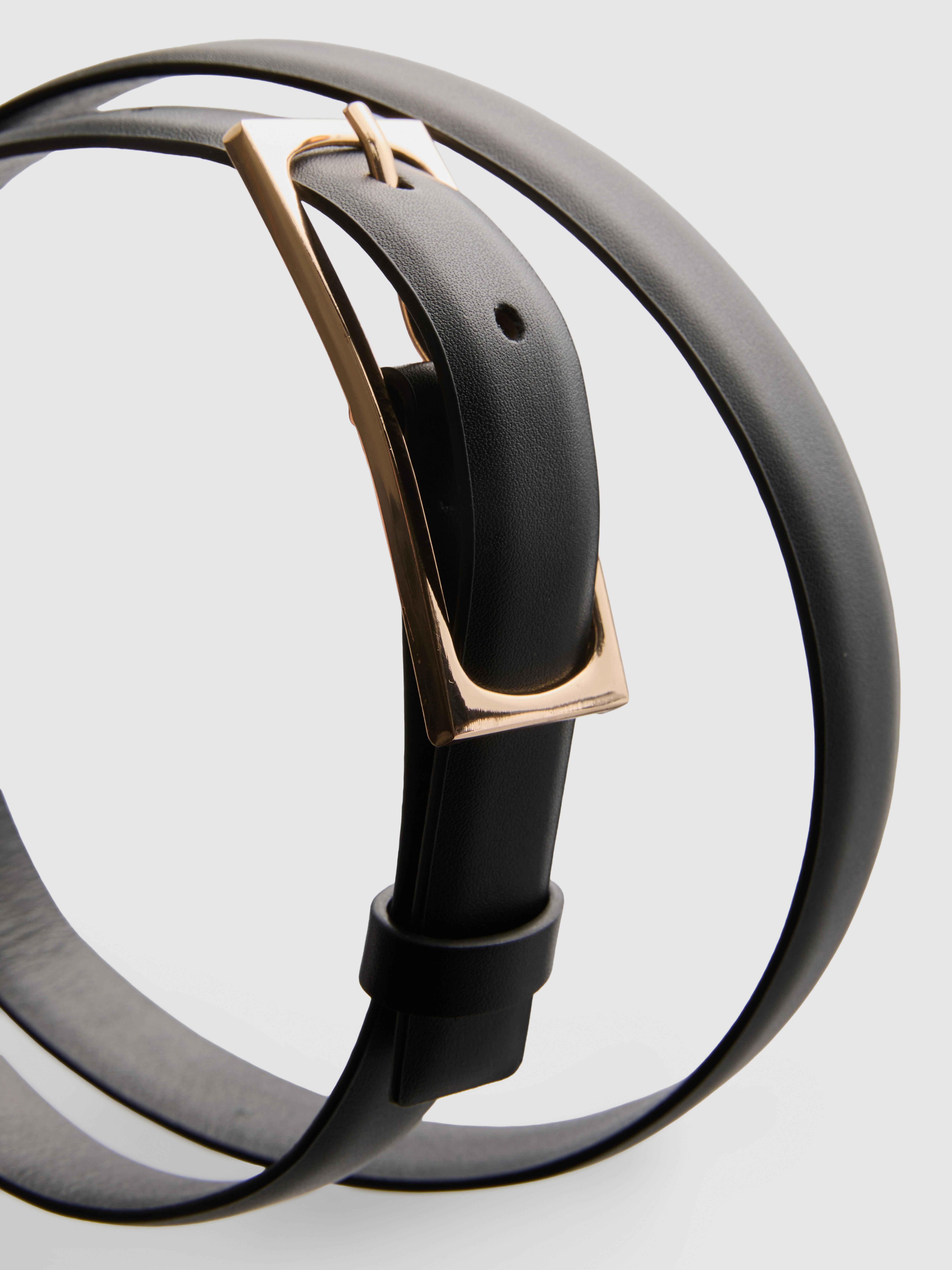 Rectangular Buckle Belt