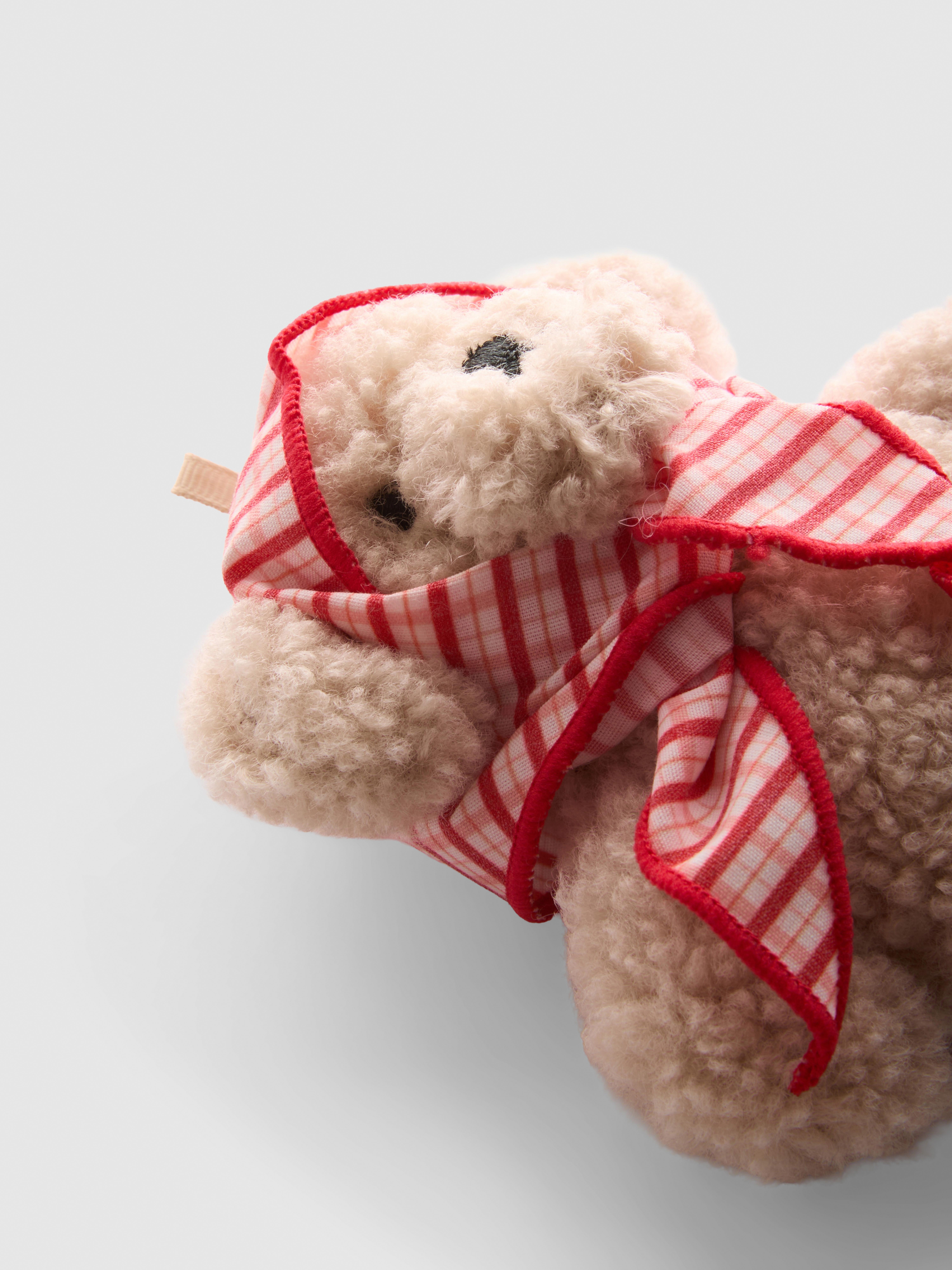 Schlüsselanhänger mit Plüsch-Teddybär