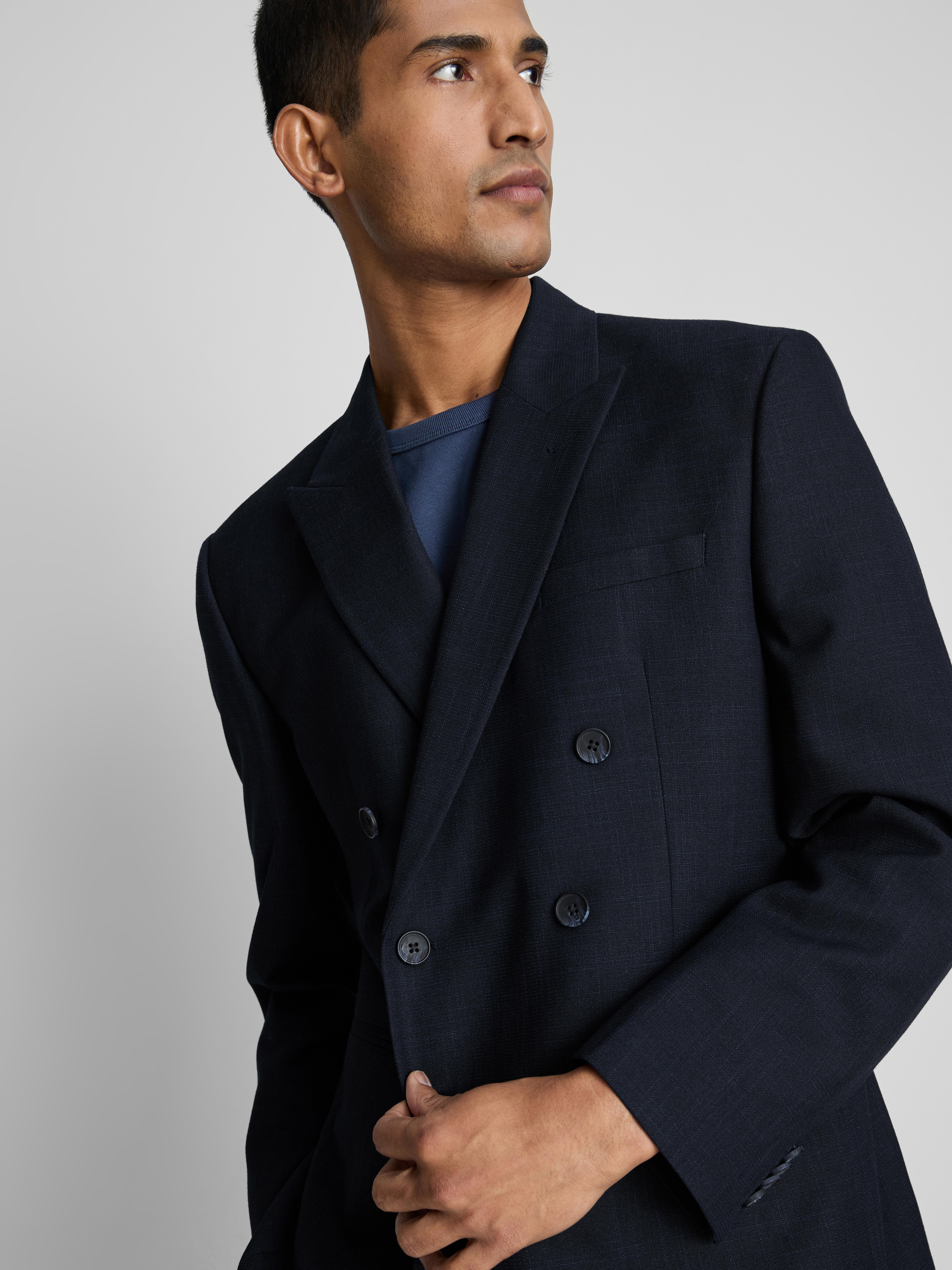 The Edit Double Breasted Suit Jacket