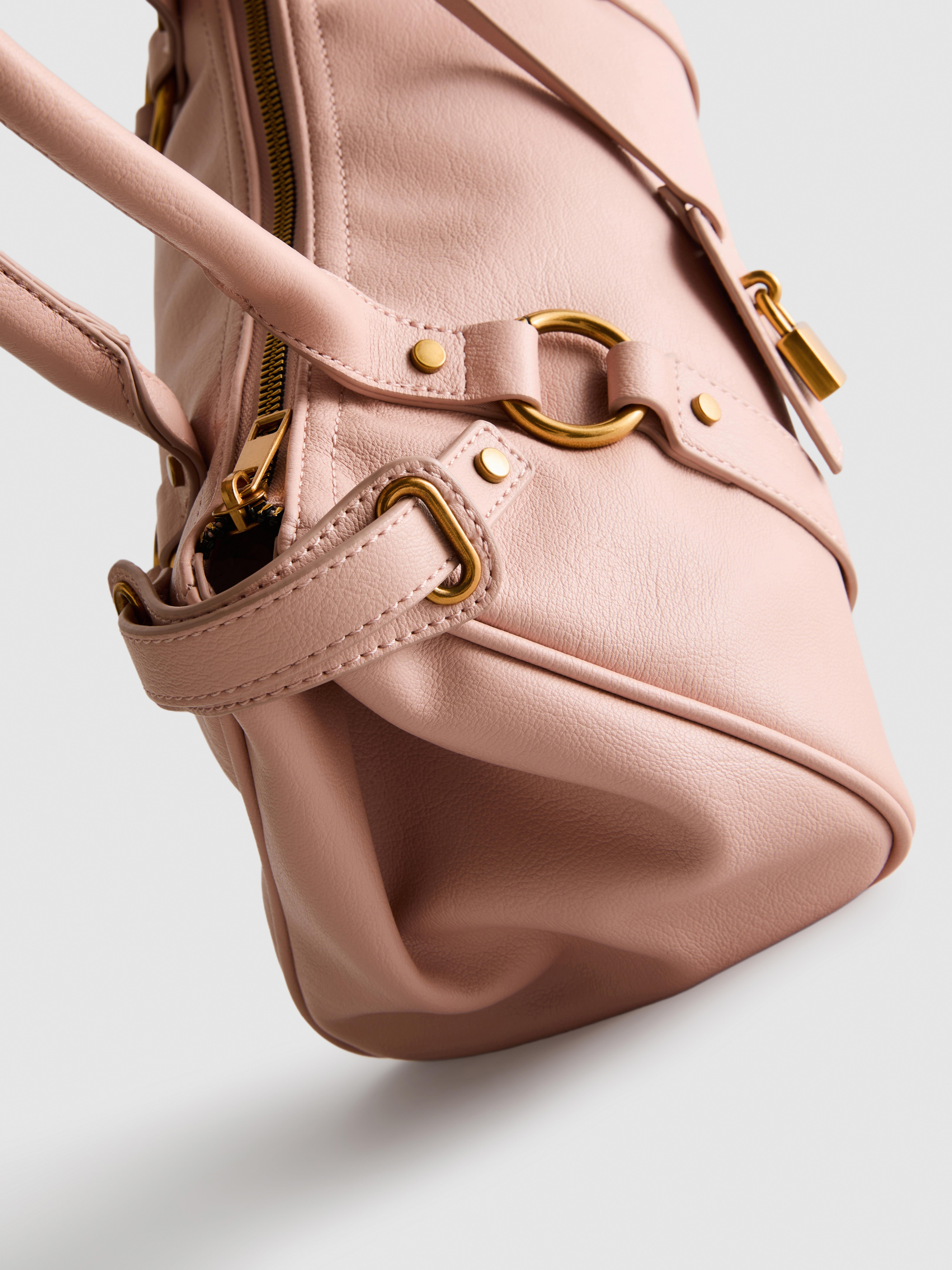 Borsa a spalla con lucchetto