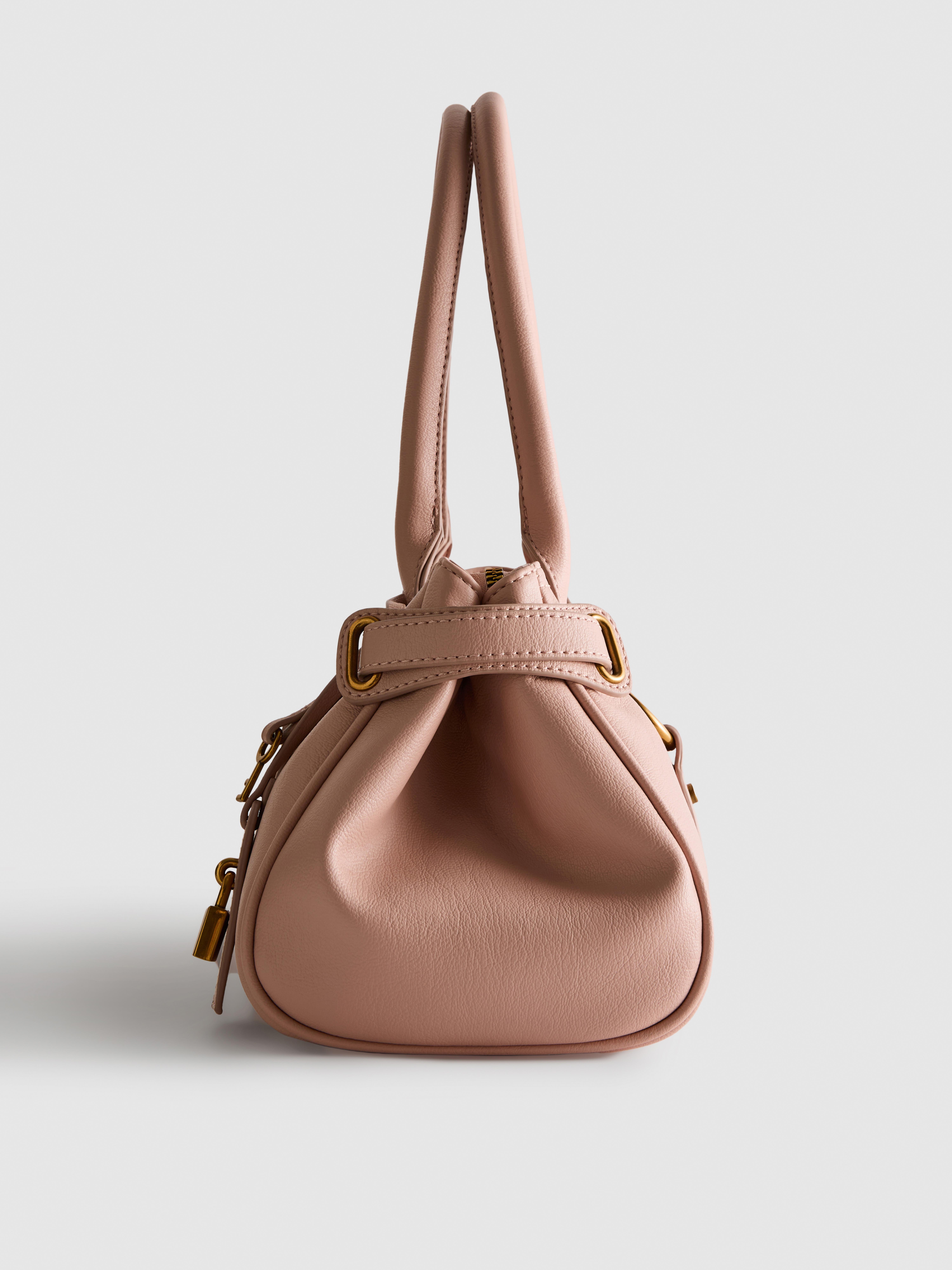 Borsa a spalla con lucchetto