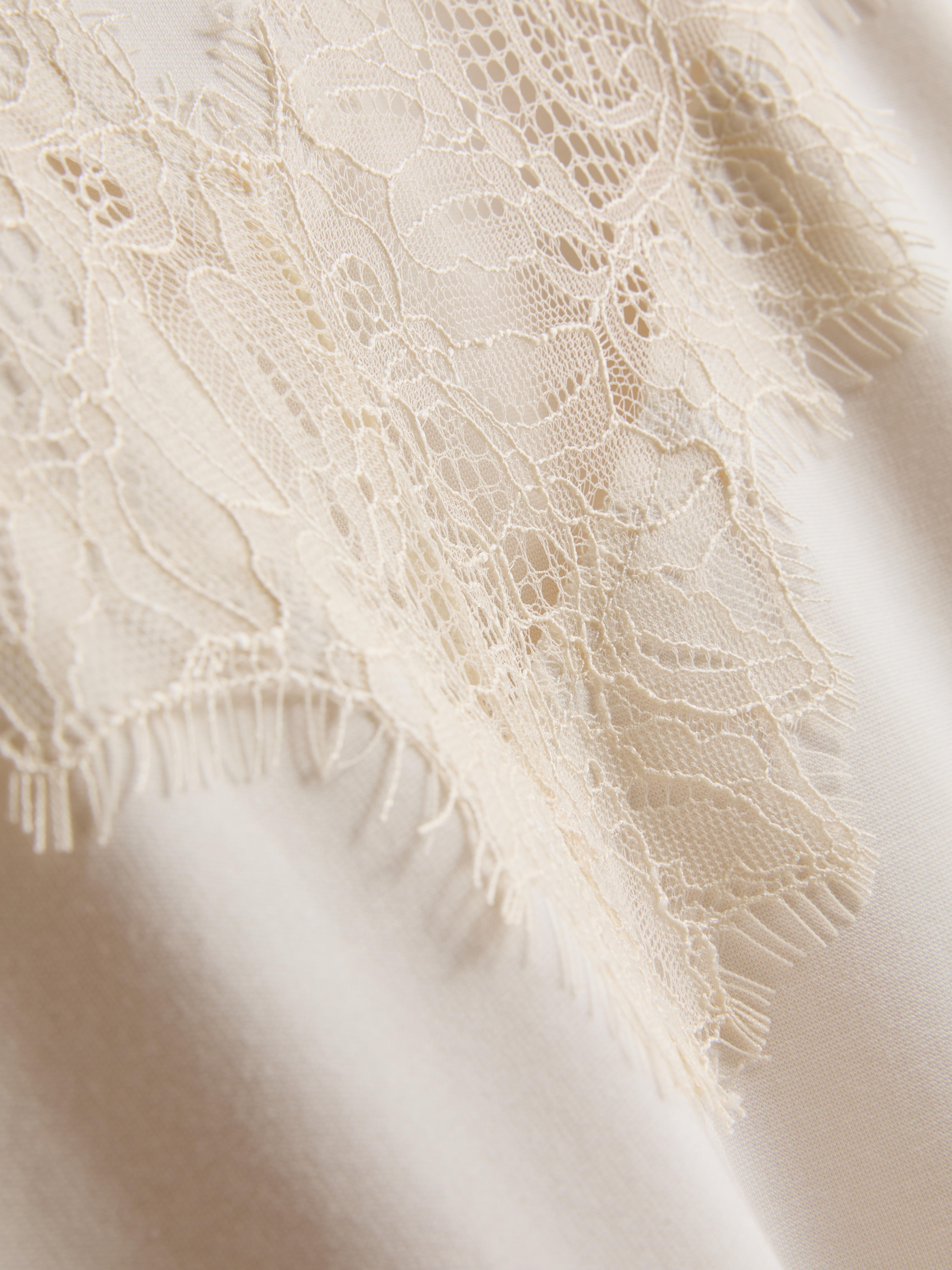Lace Insert T-Shirt