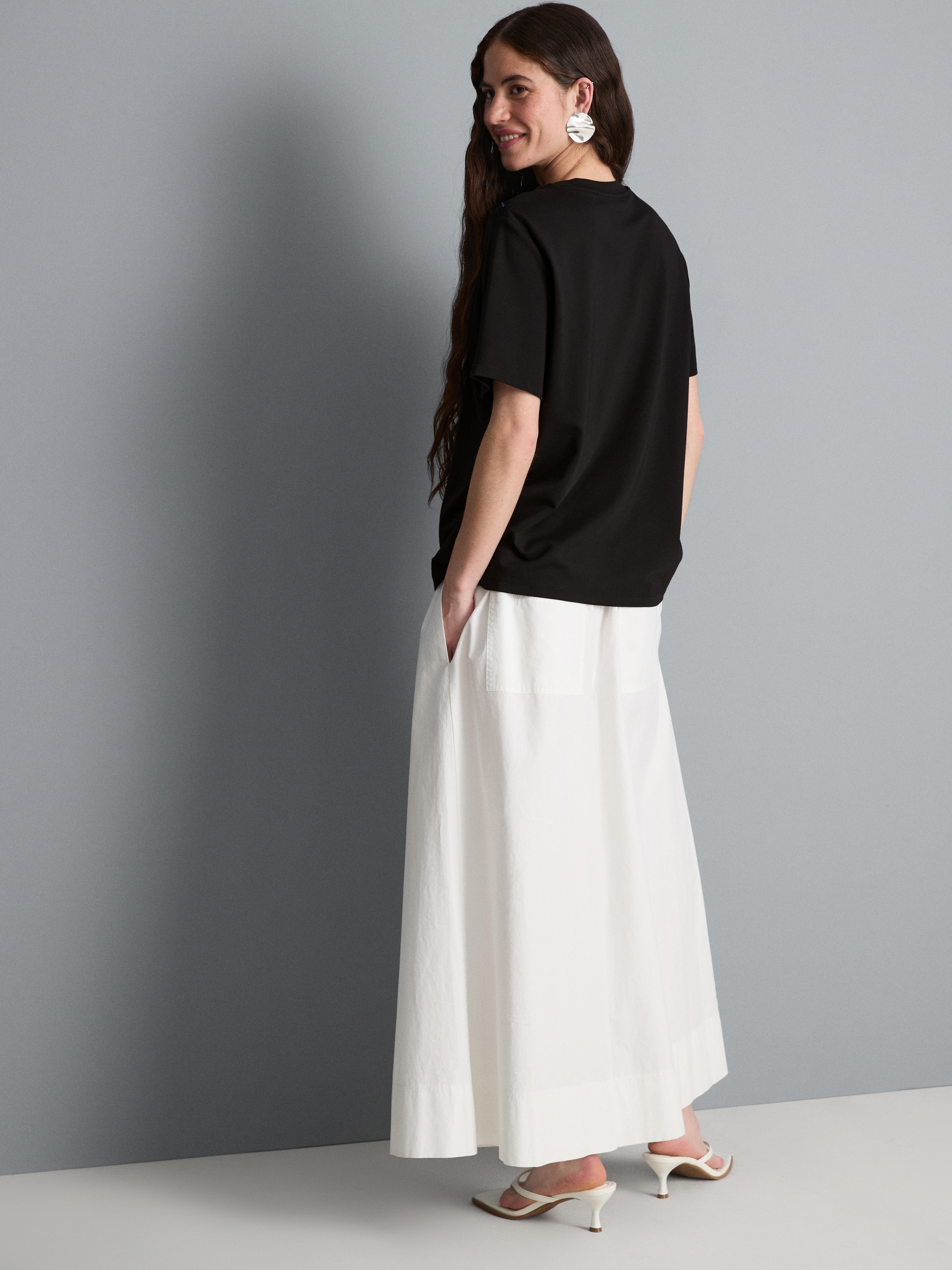 Lace Insert T-Shirt