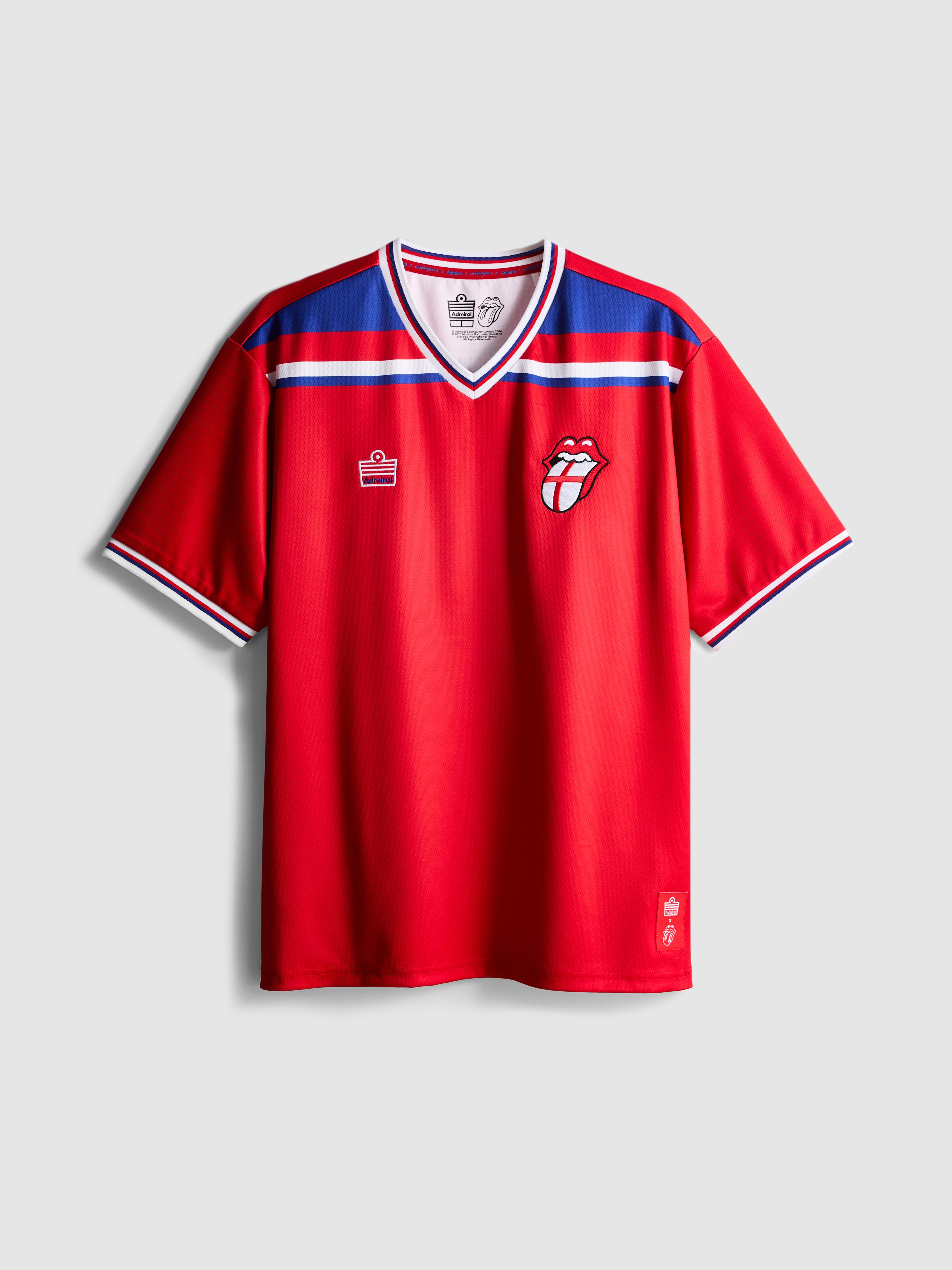Camiseta de malla de The Rolling Stones