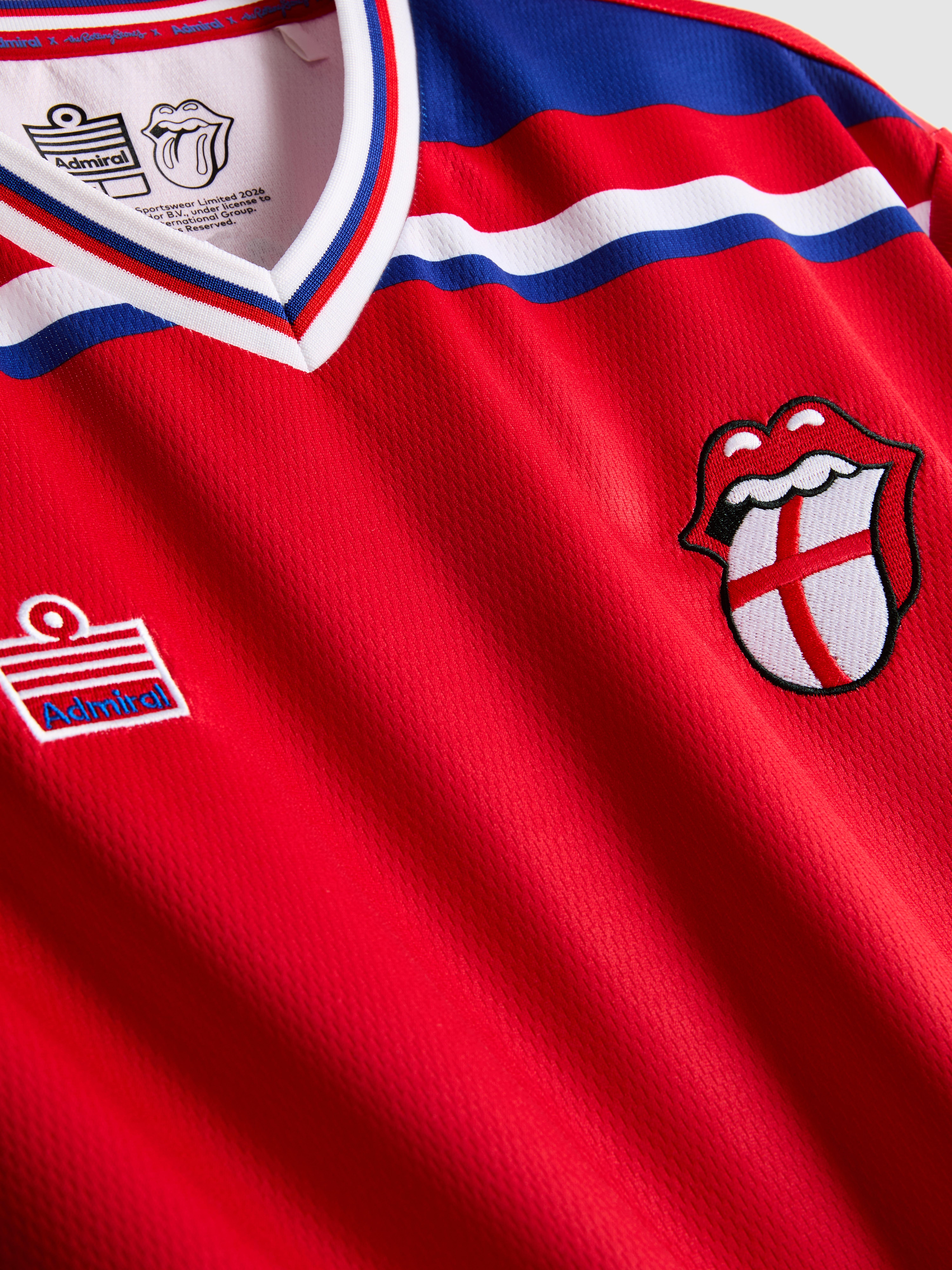 Camiseta de malla de The Rolling Stones