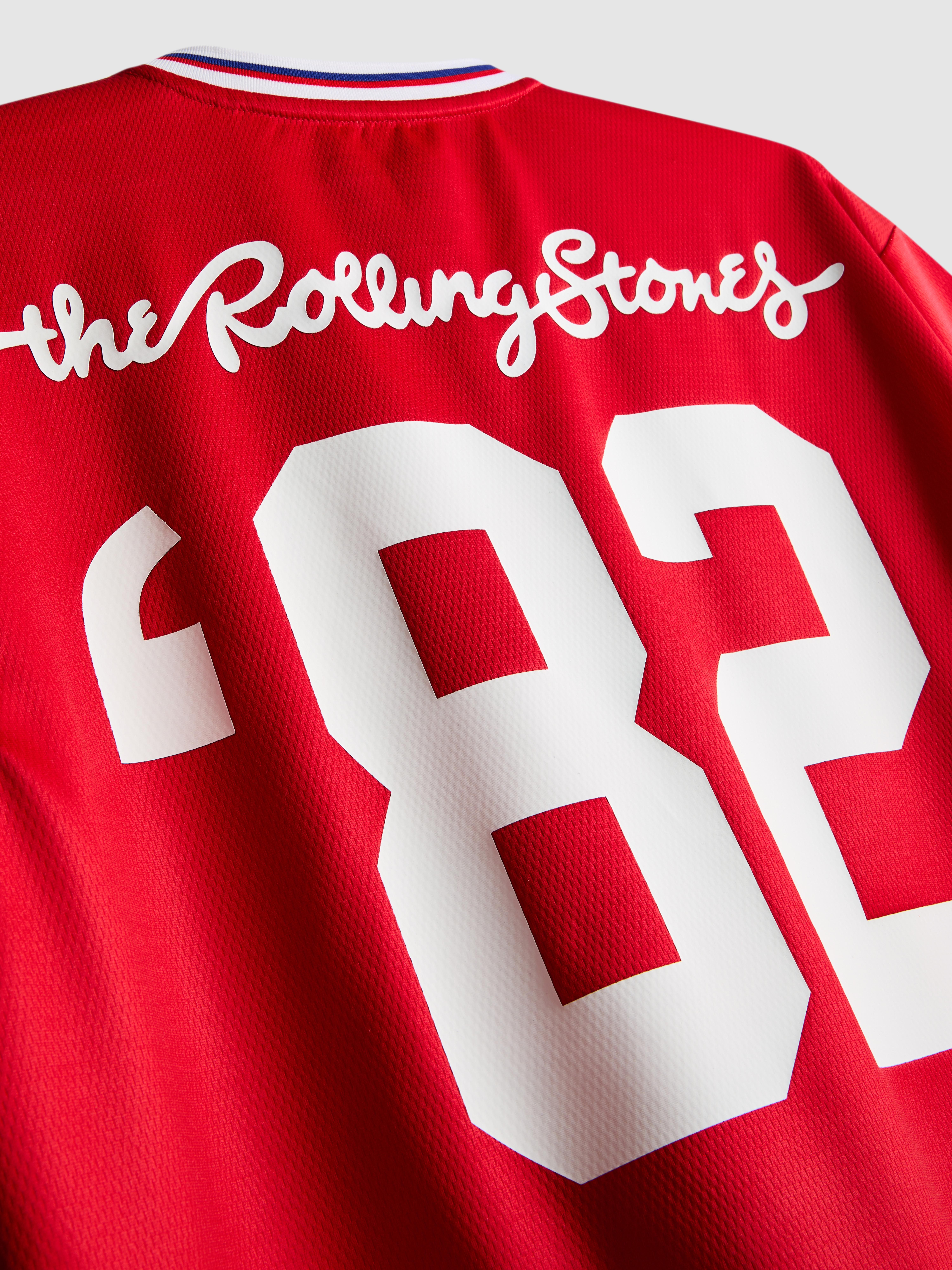 Camiseta de malla de The Rolling Stones