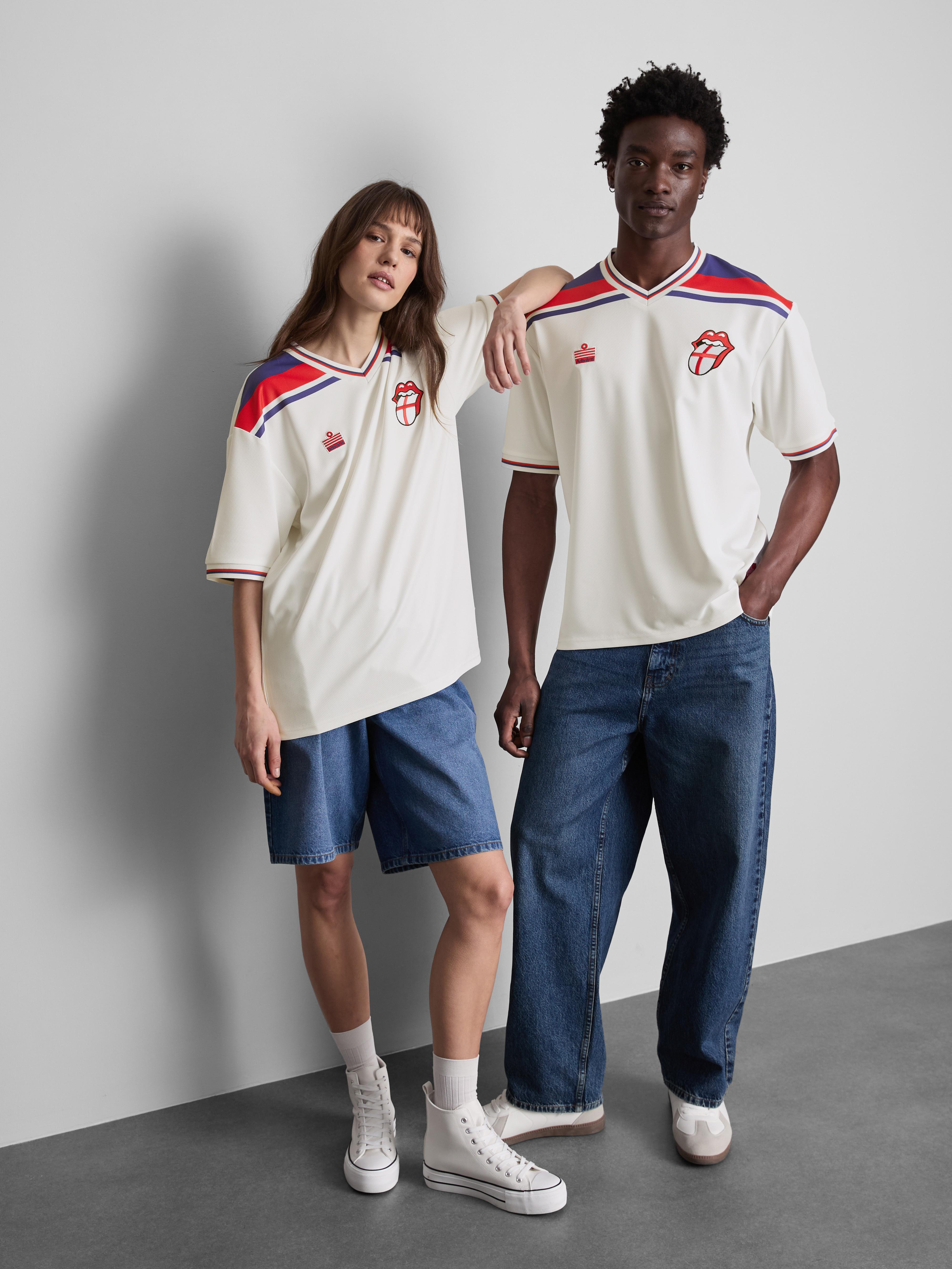 The Rolling Stones England Football T-Shirt