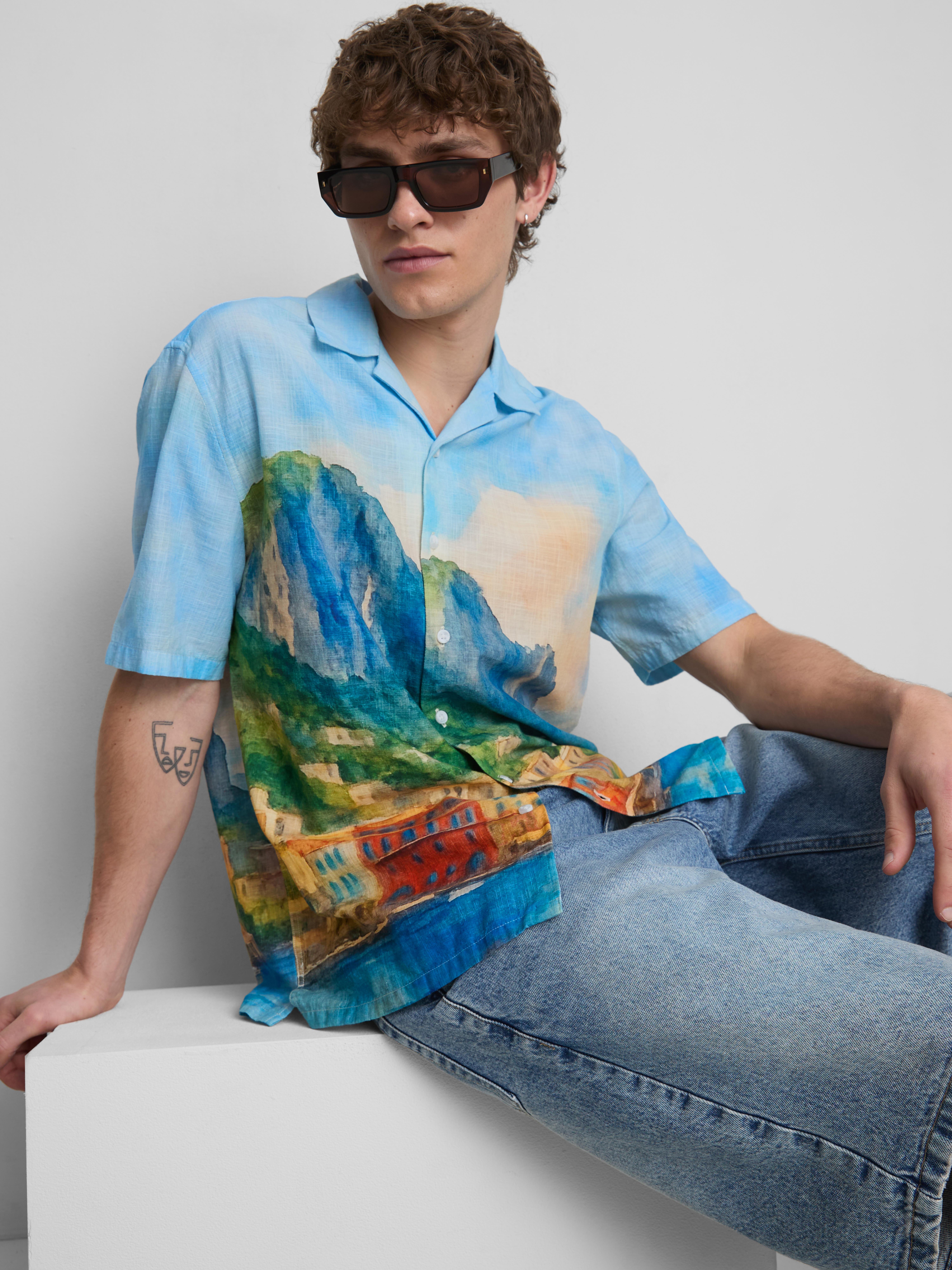 Scenic Revere Collar Shirt