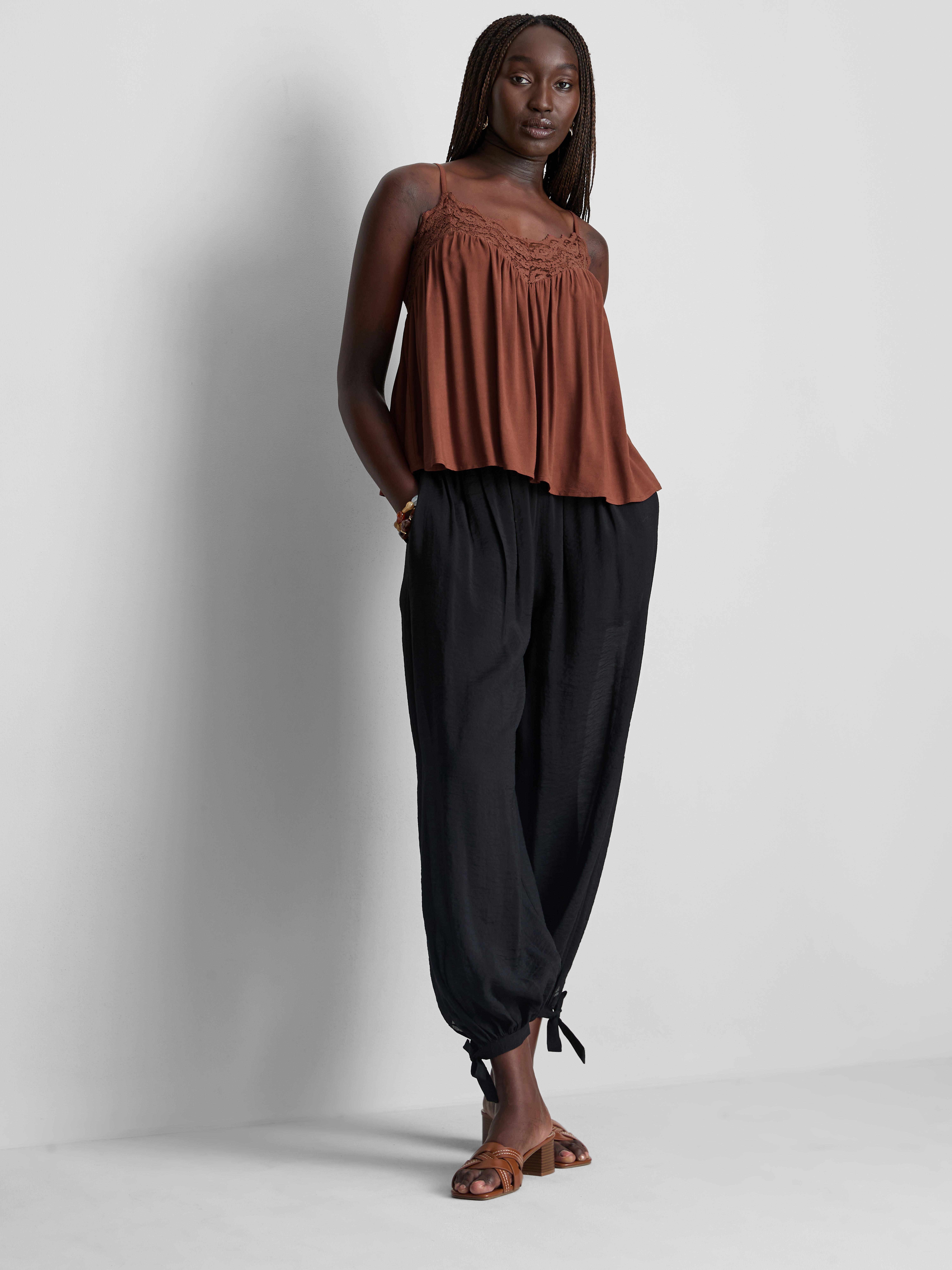 Flowy Lace Cami Top