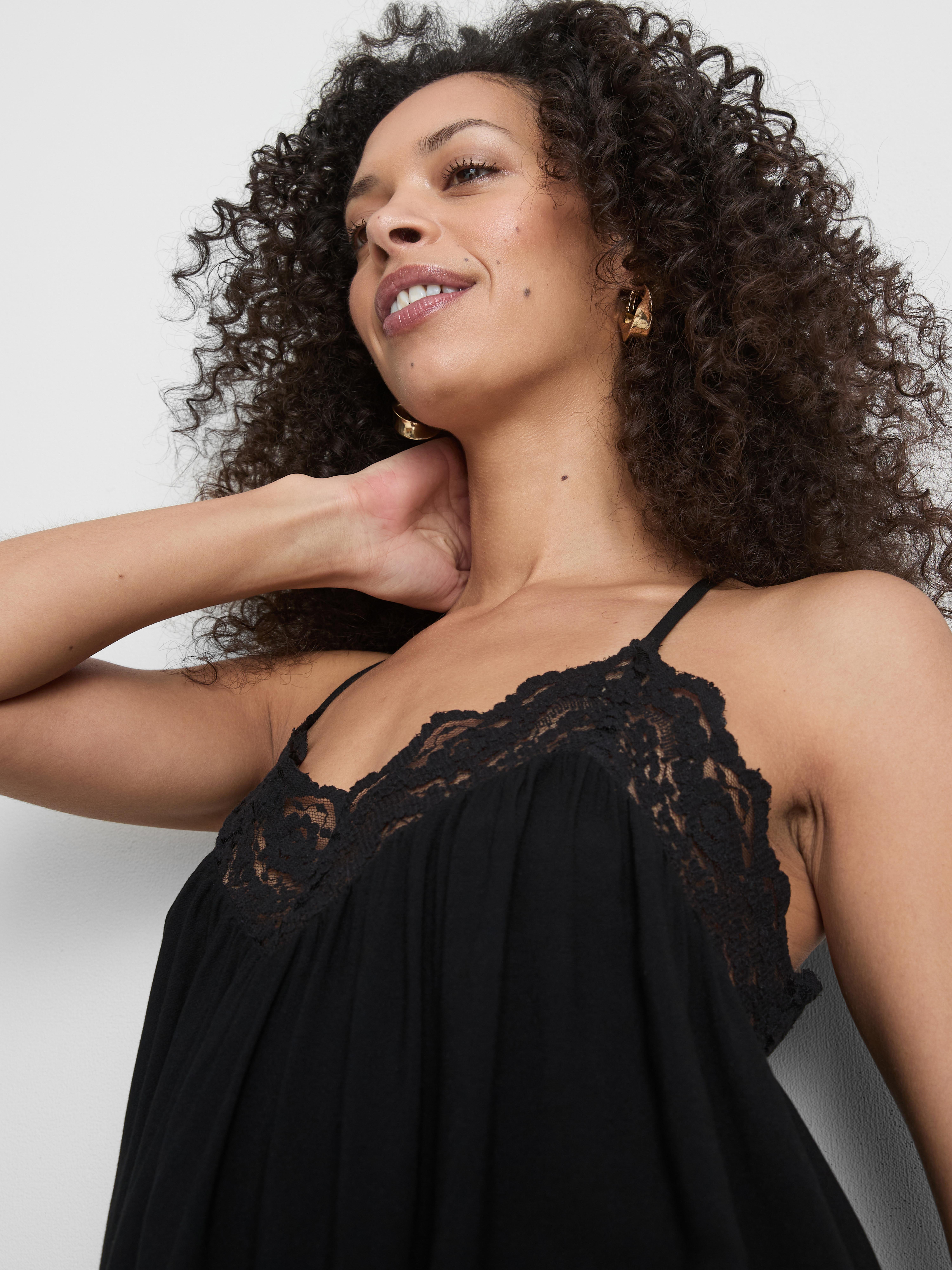 Flowy Lace Cami Top