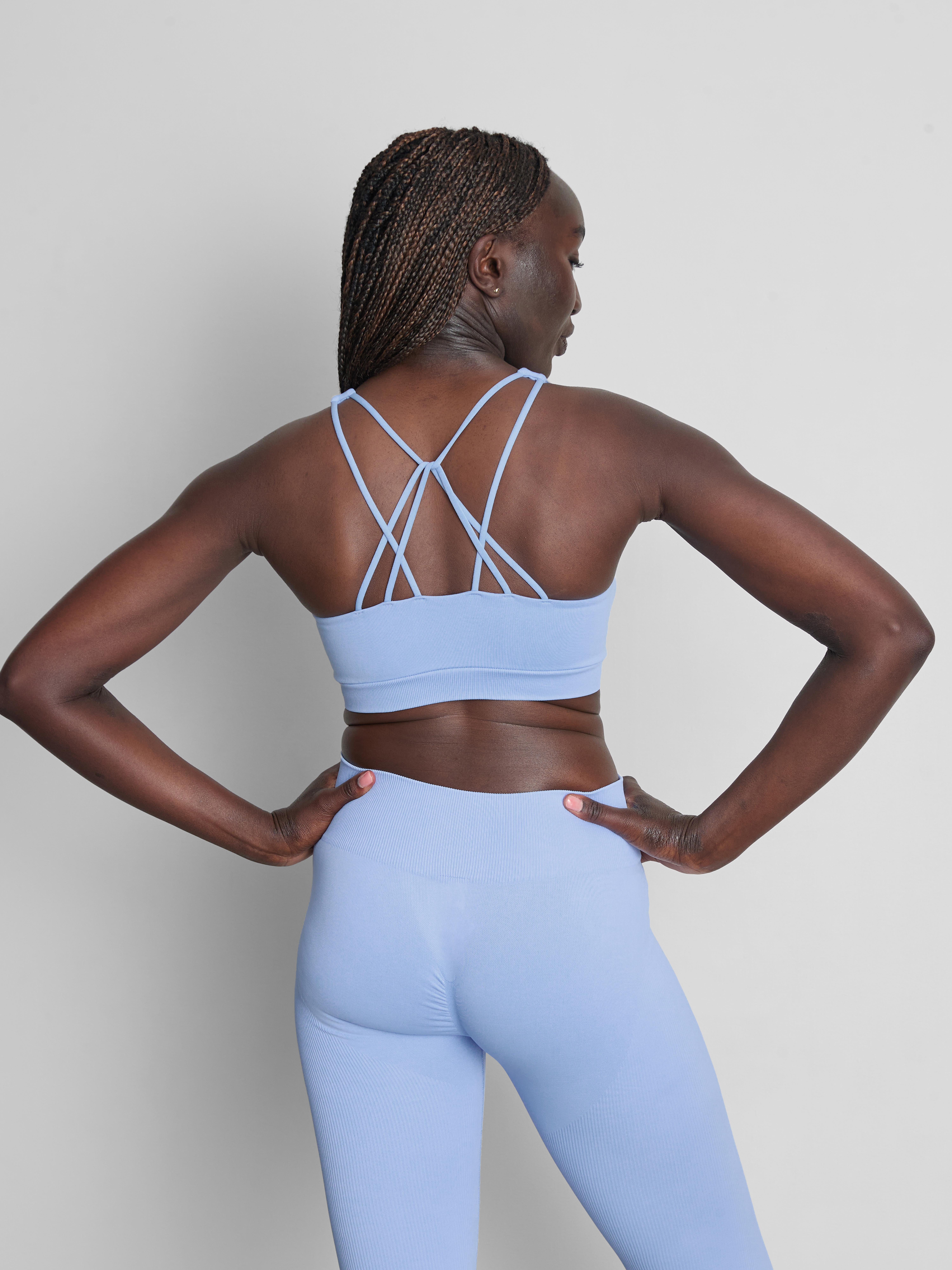 Seamless Strappy Active Crop Top
