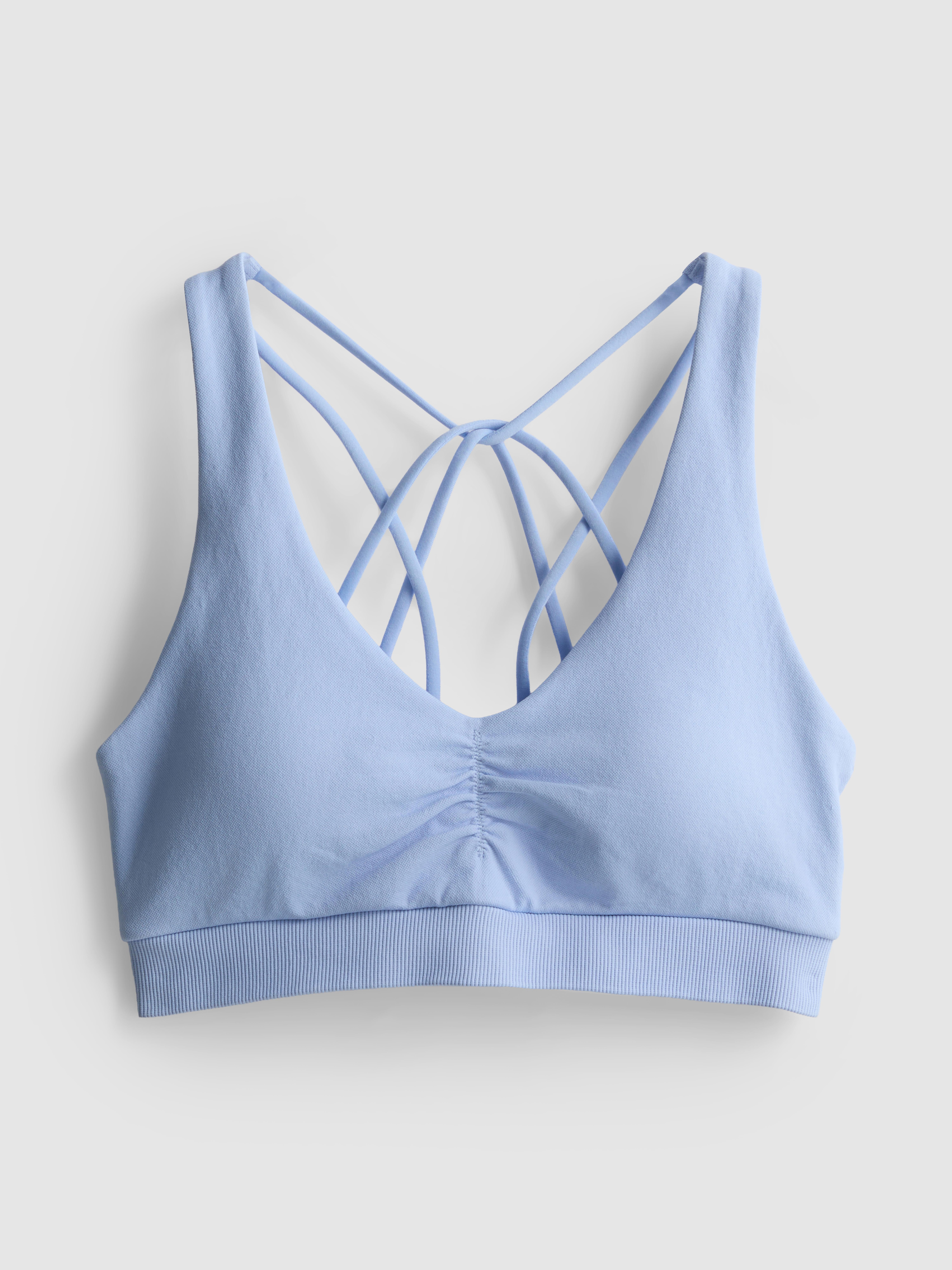 Seamless Strappy Active Crop Top