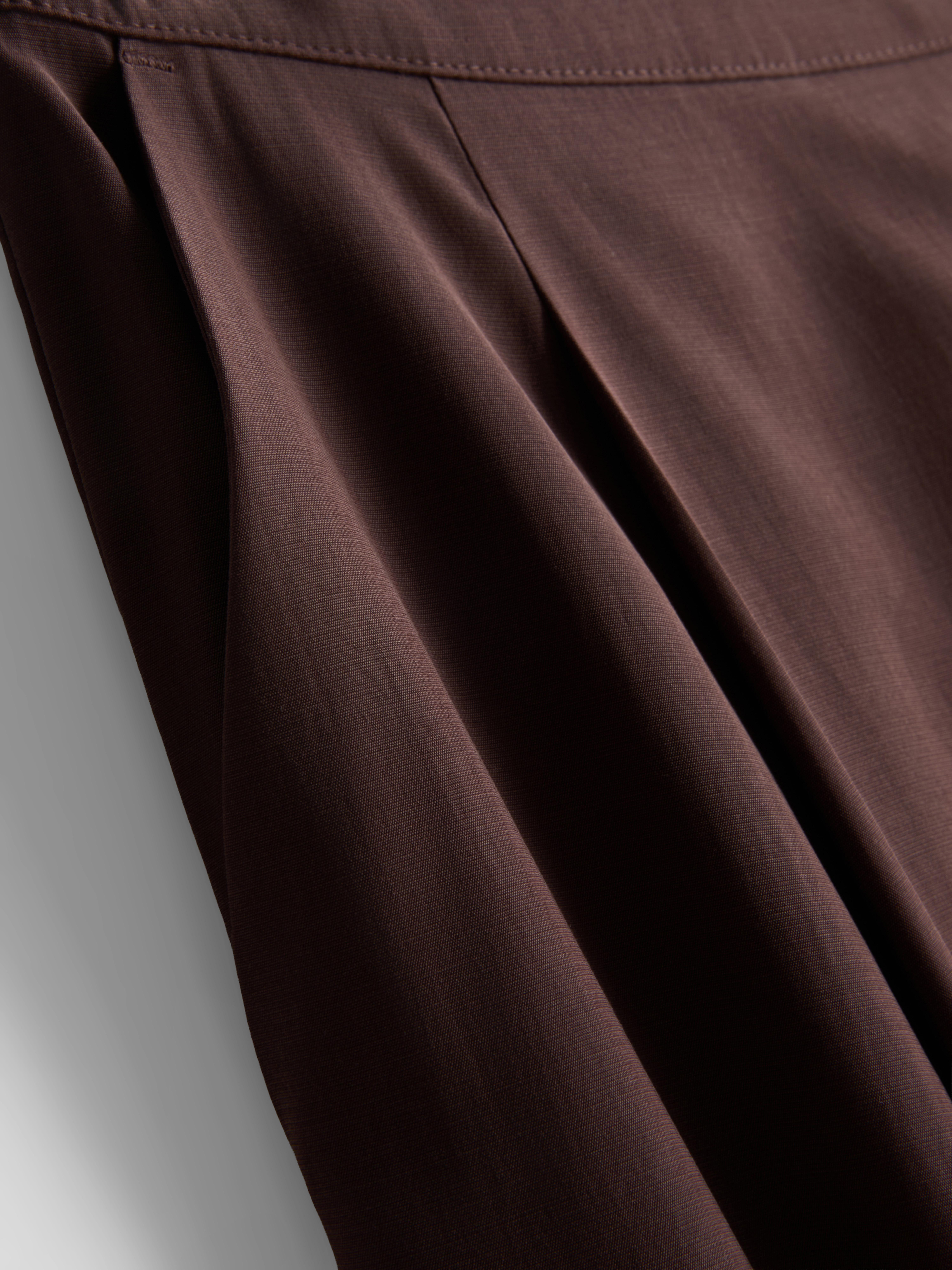 Mid-Rise Wide Leg Culotte Pants