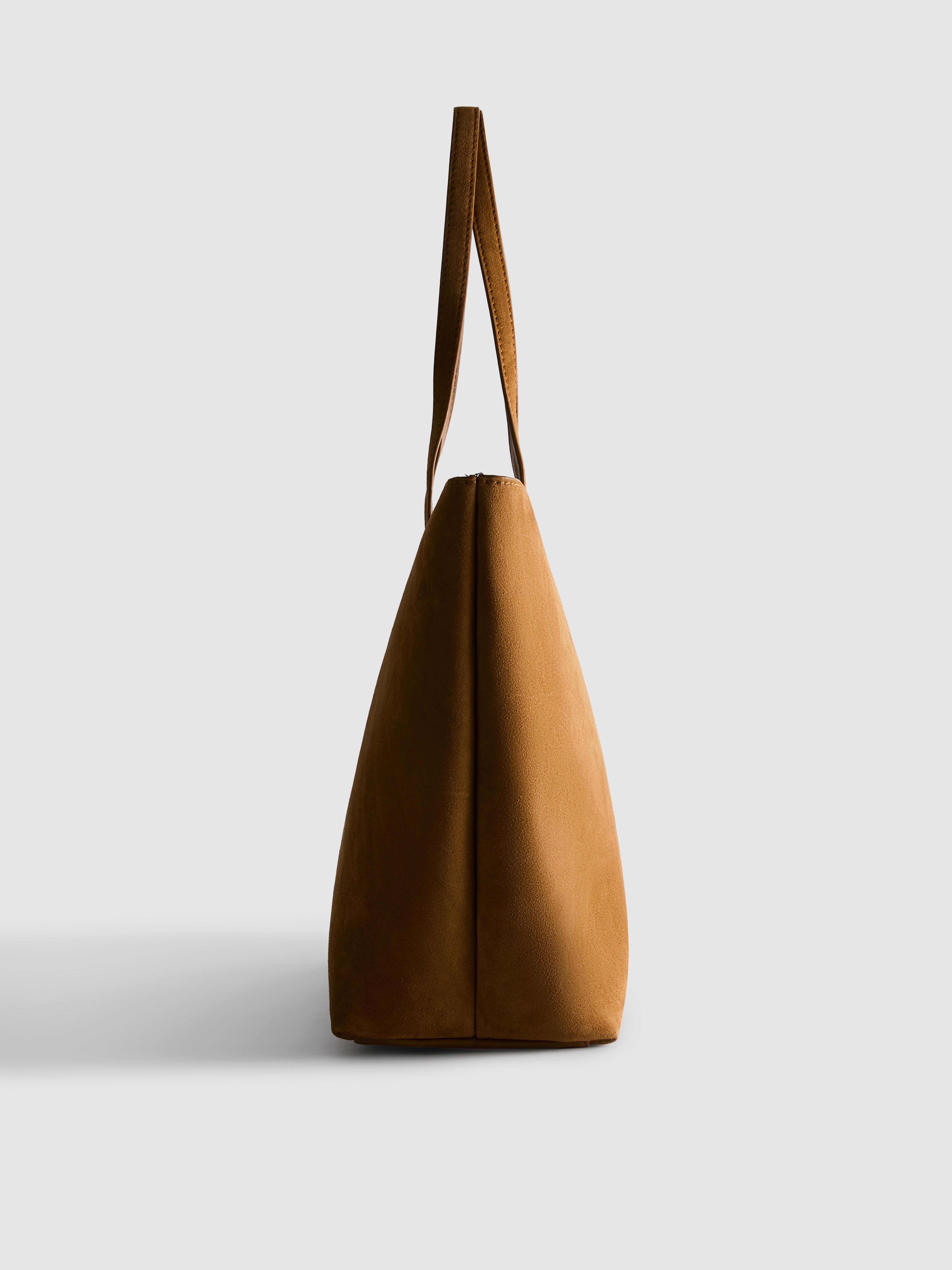 The Edit XL Slouchy Suede Shopper Bag