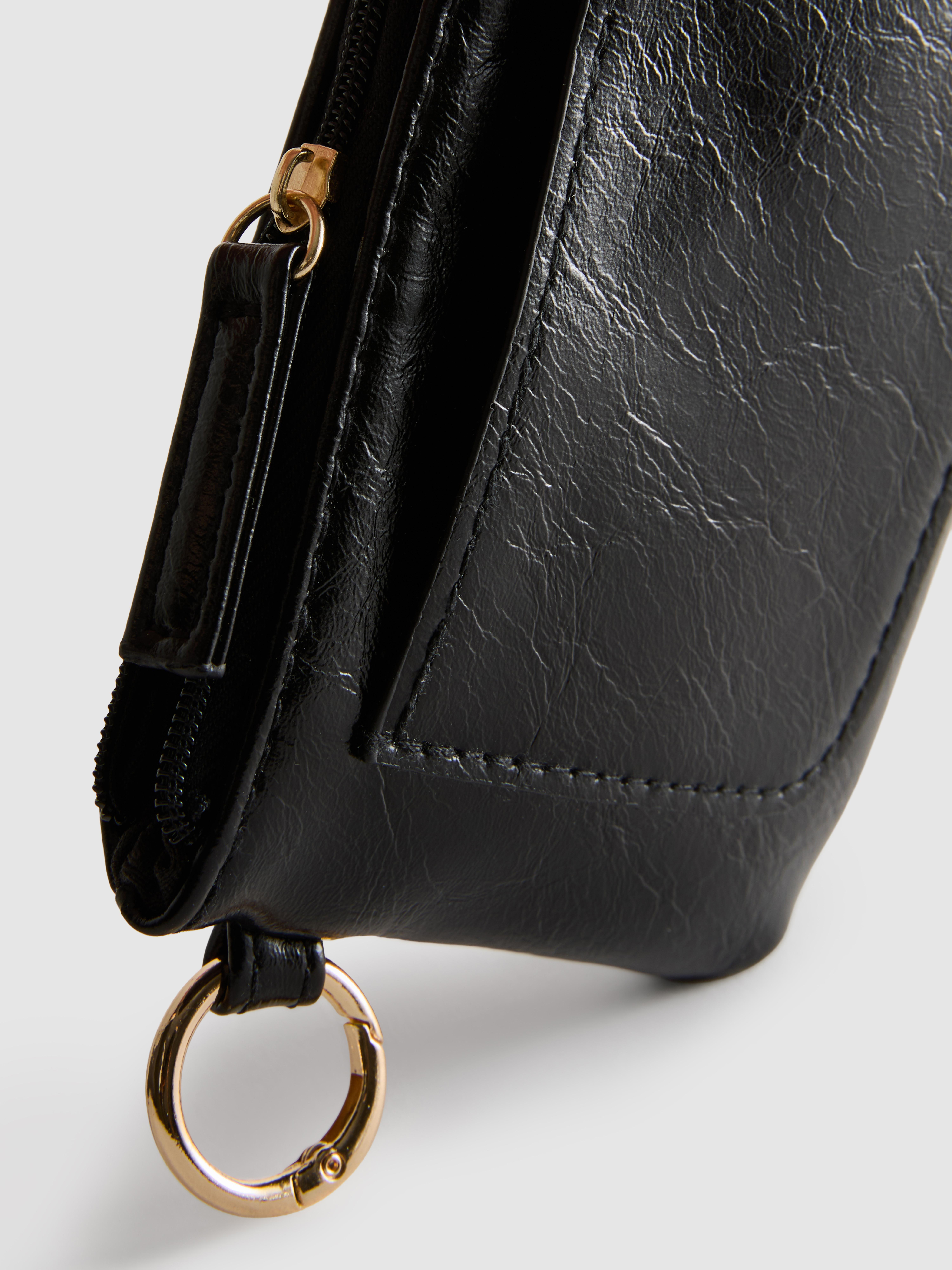 Cartera con tarjetero y cremallera
