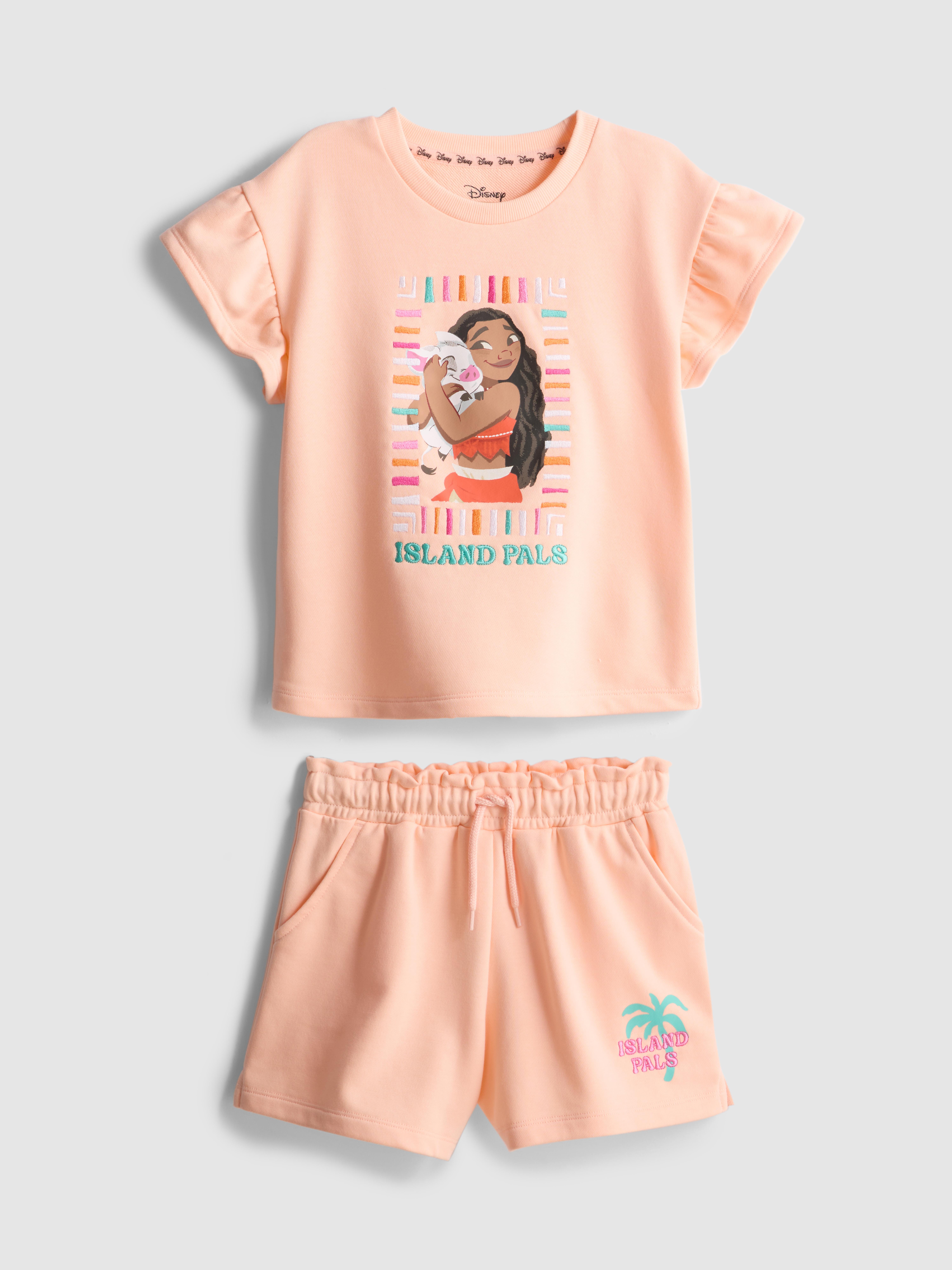 1.5-9yrs | Disney's Moana Shorts Set
