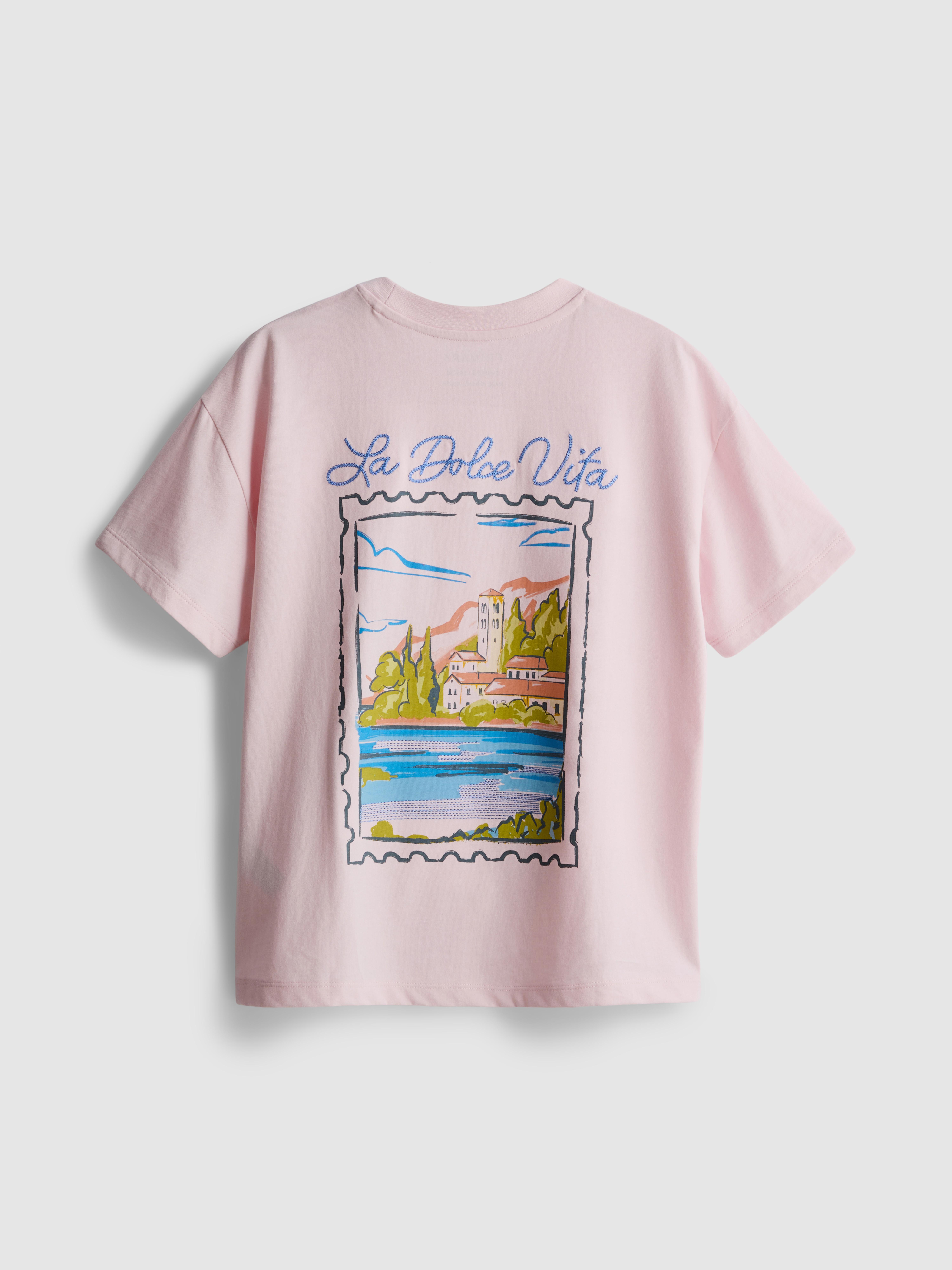 7-15 anni | Maglietta oversize con grafica