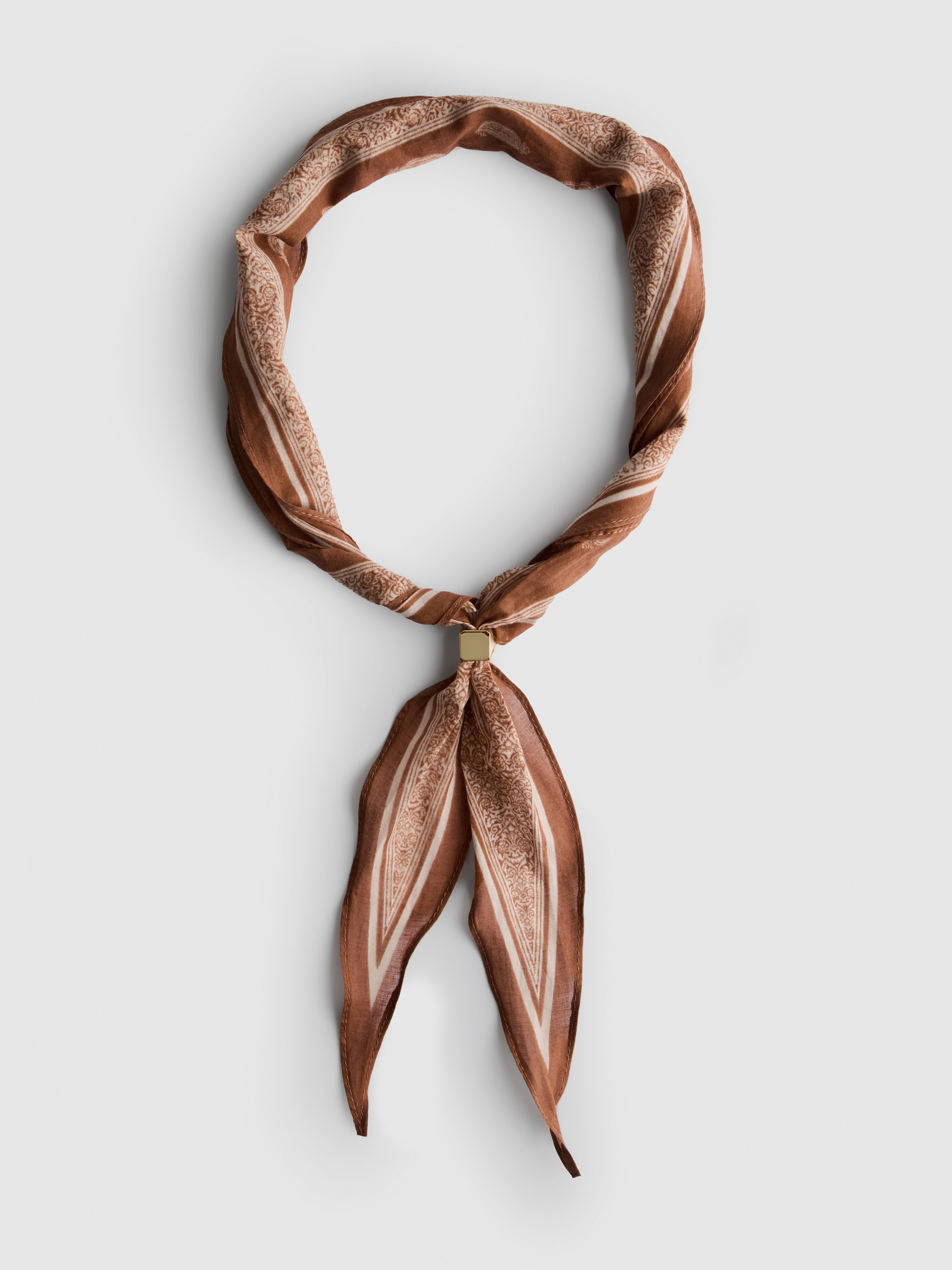 Printed Diamond Scarf