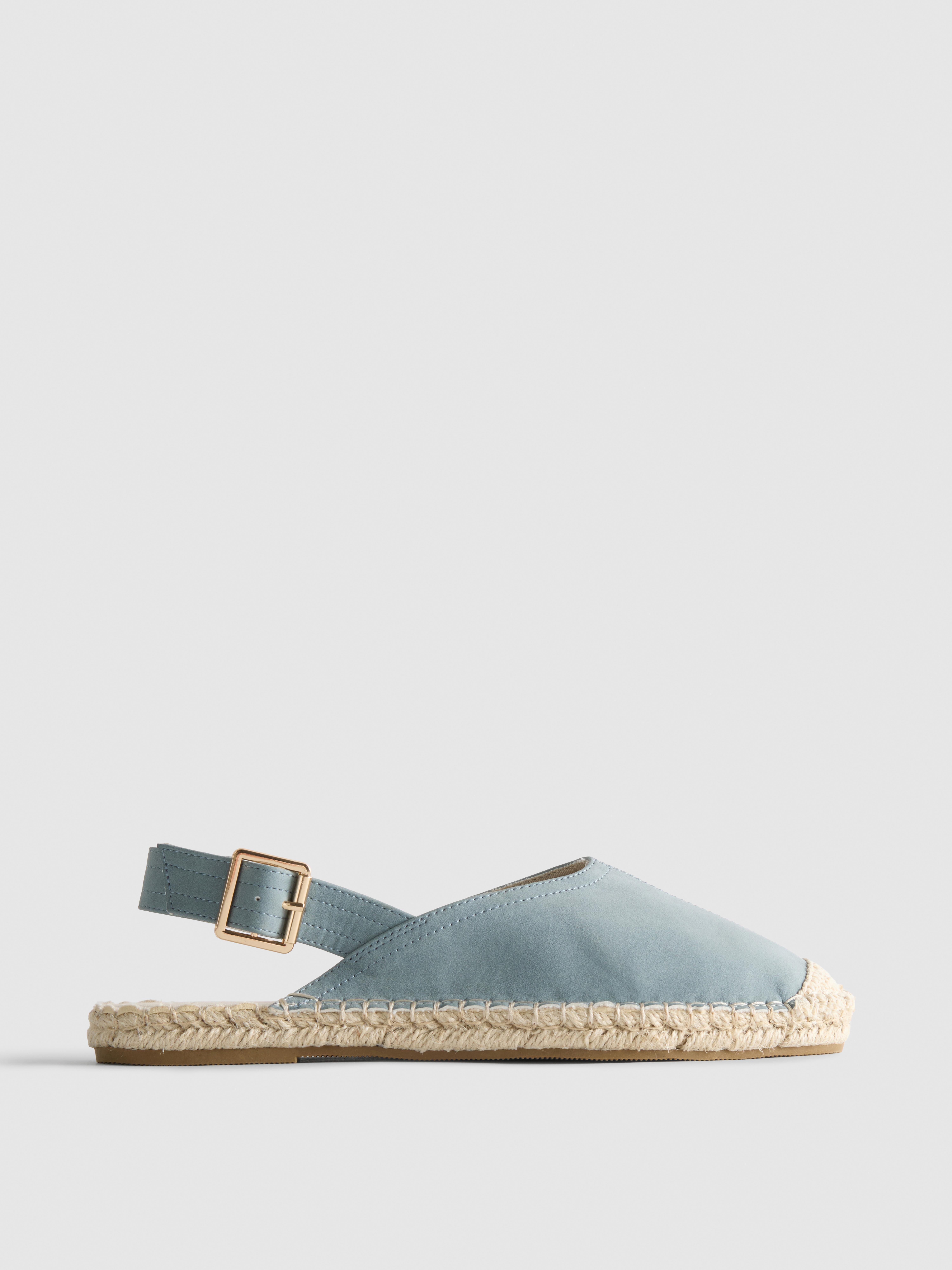 Espadrillesandalen met slingback
