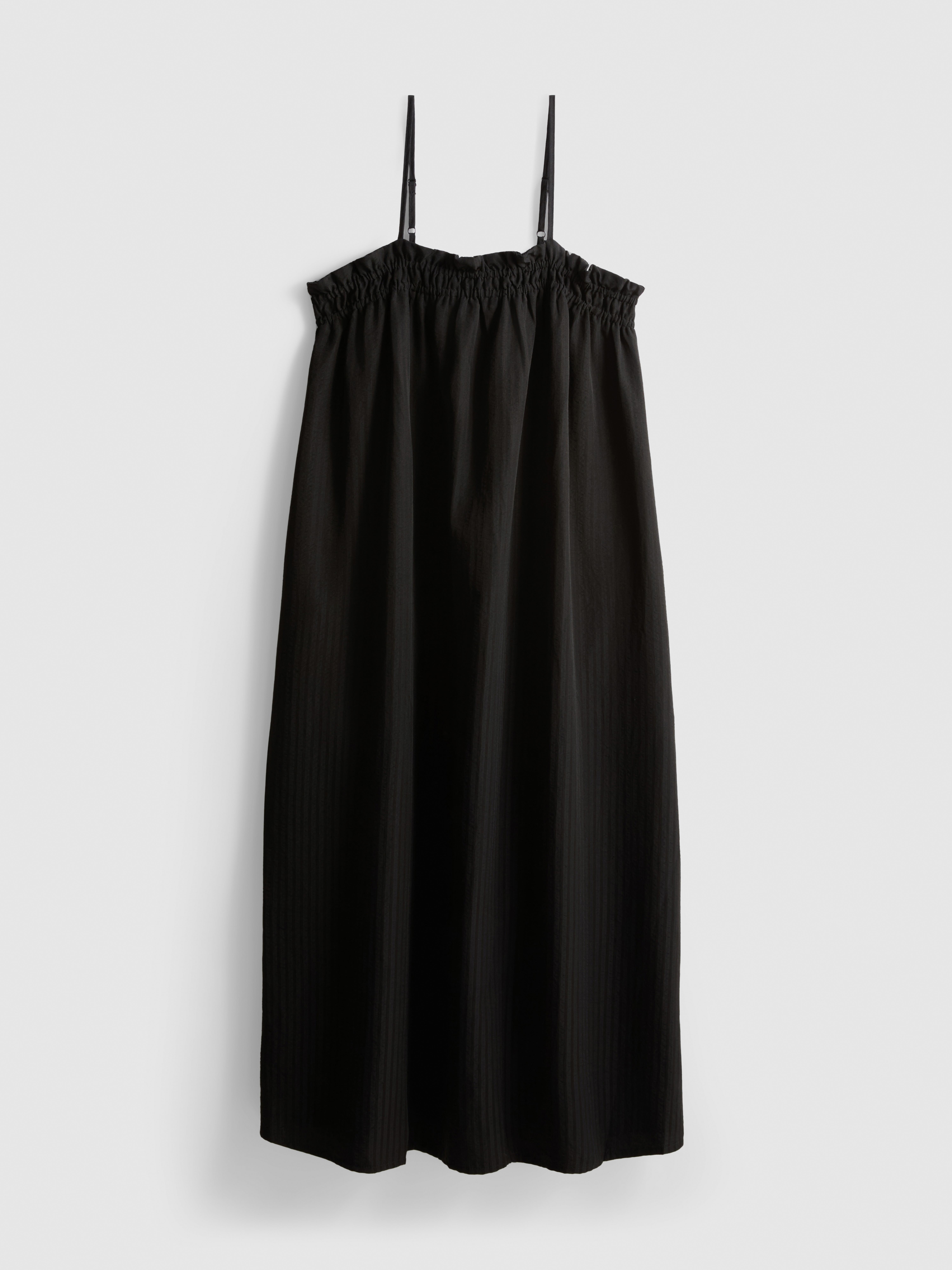 black kimono dress long Linen Kimono Dress Black main image 0