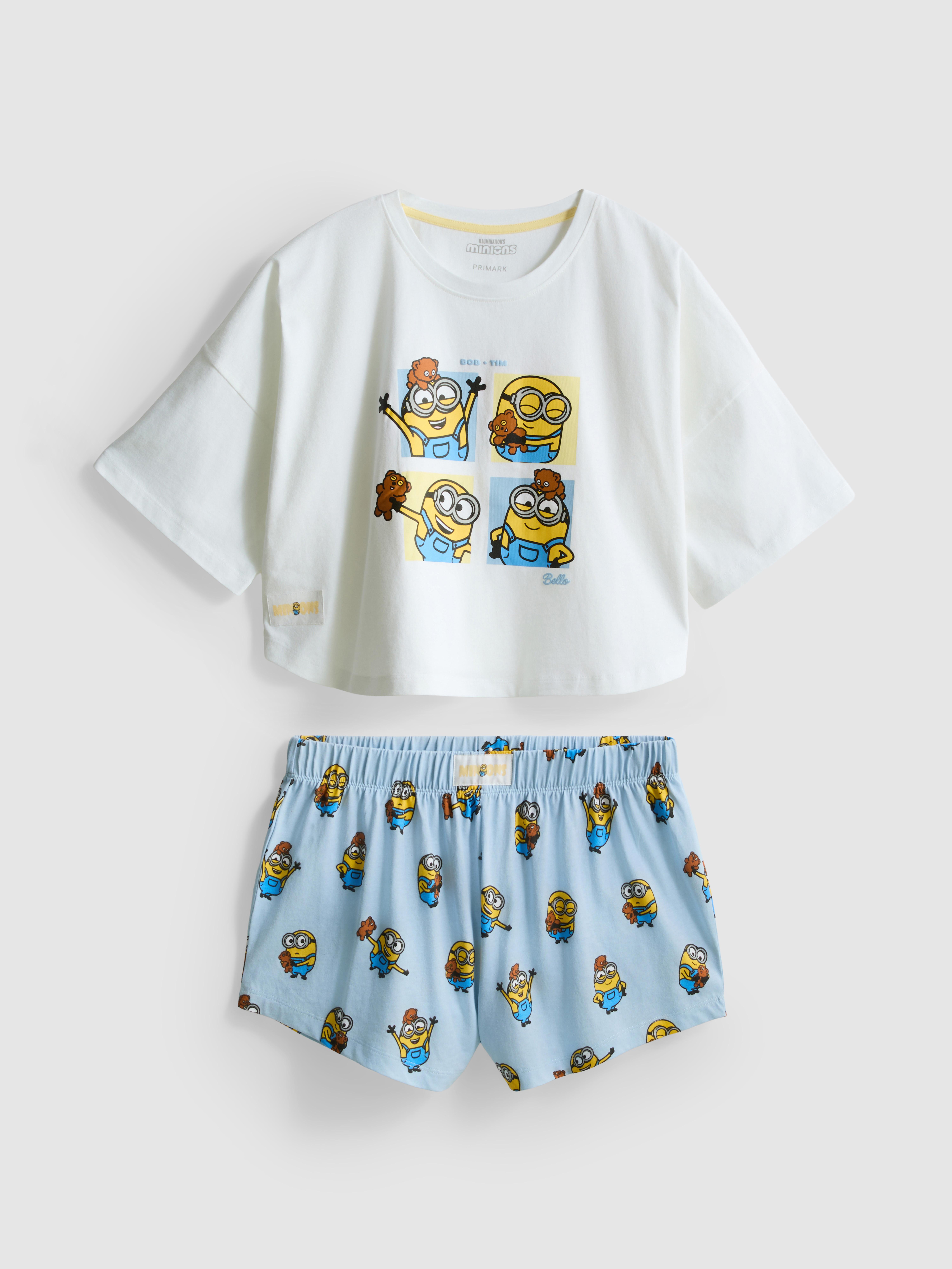 Despicable Me Minions Graphic Shorty Pajamas