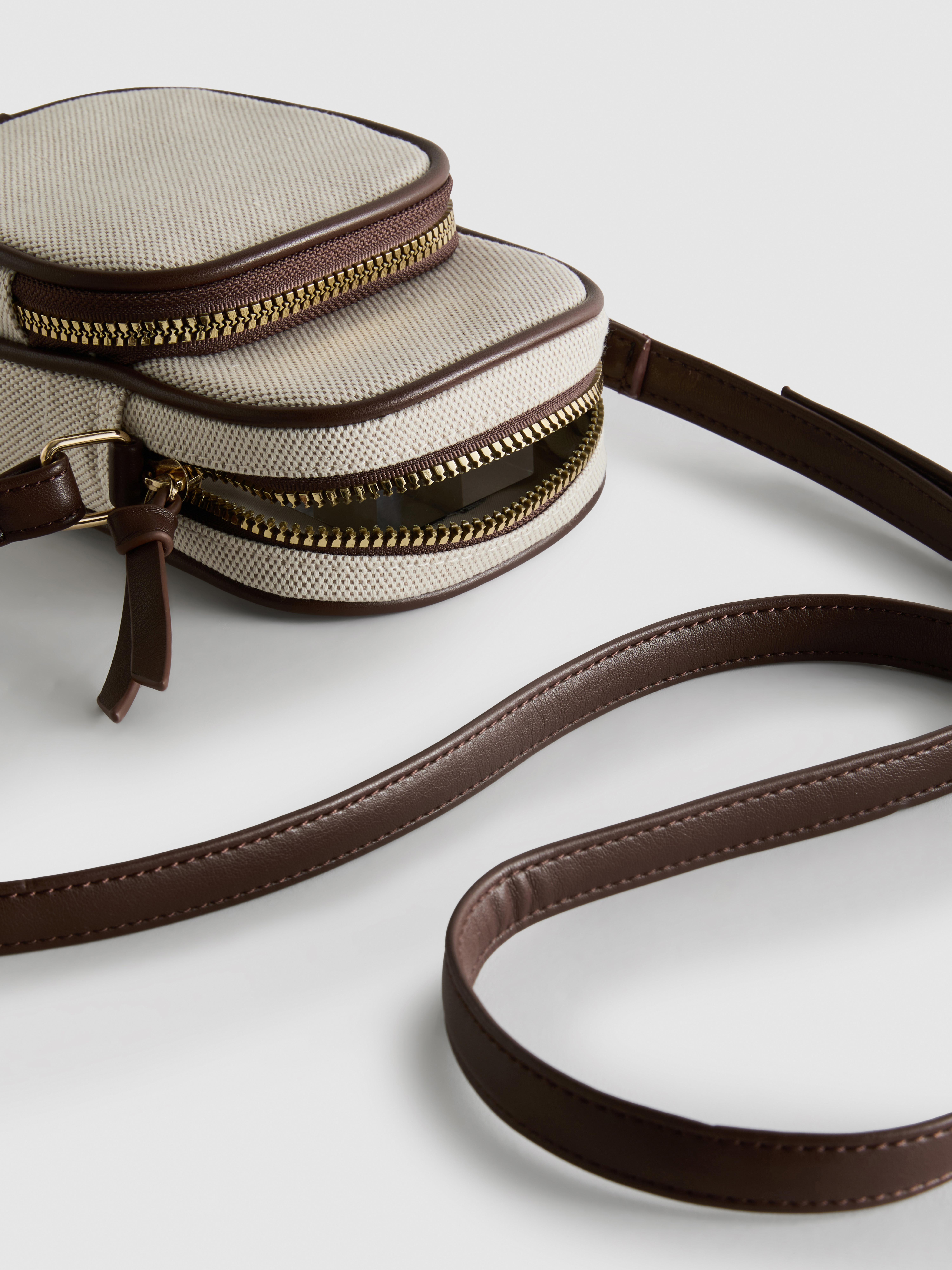 Woven Pocket Crossbody Bag