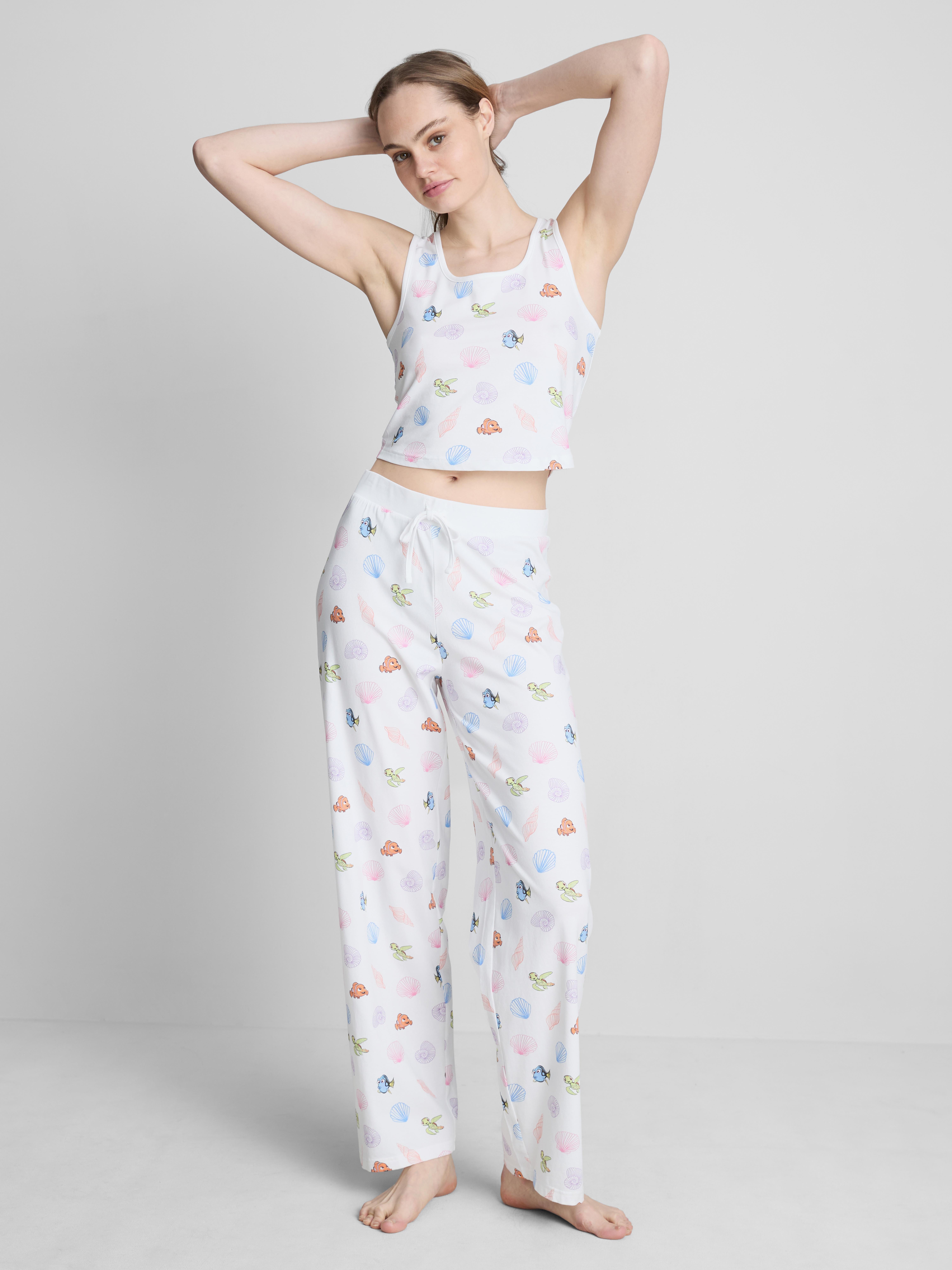 Disney Pixar’s Finding Nemo Cotton Rich Graphic Cami Pyjamas