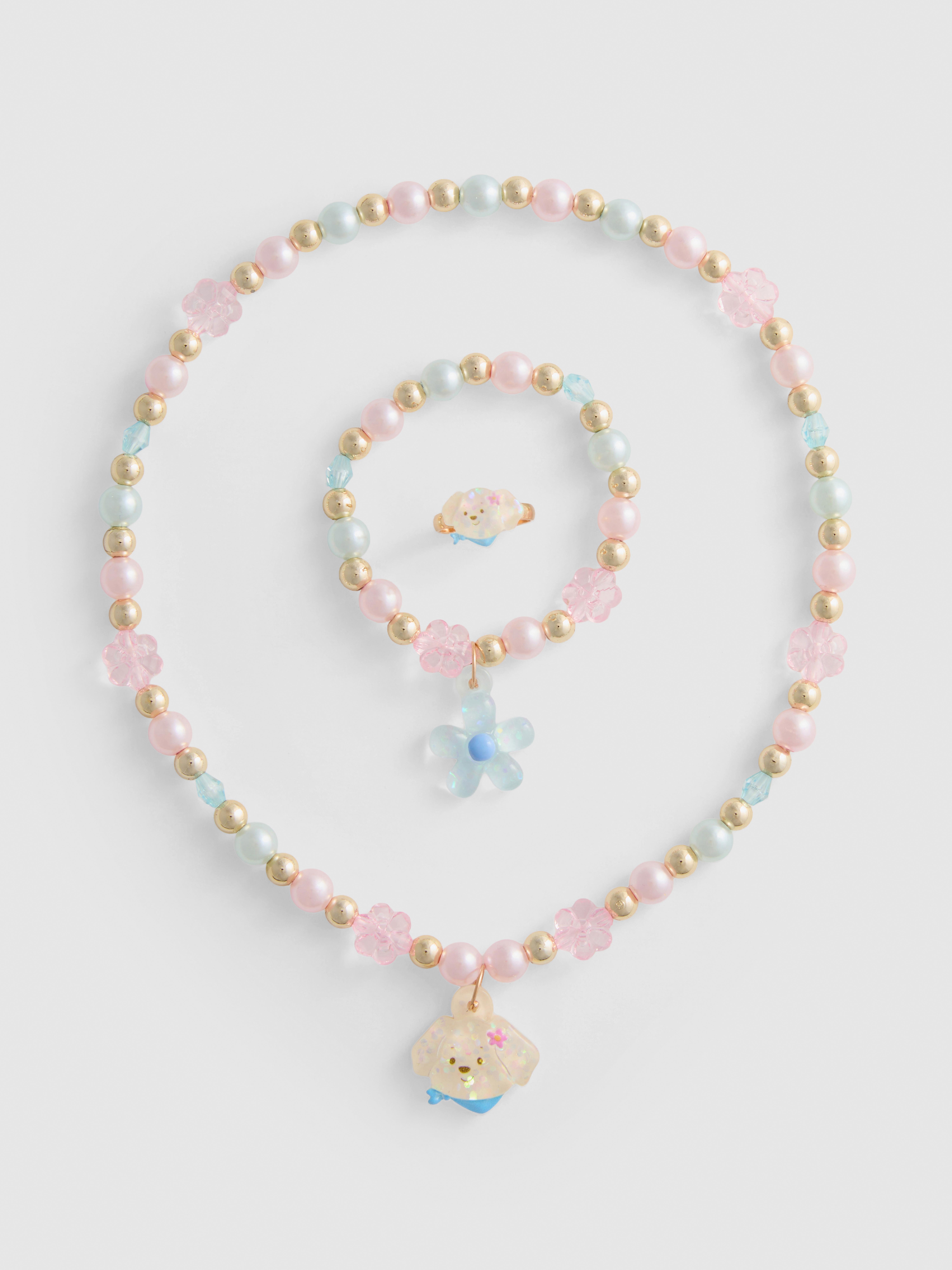 3pk Dog Jewelry Set