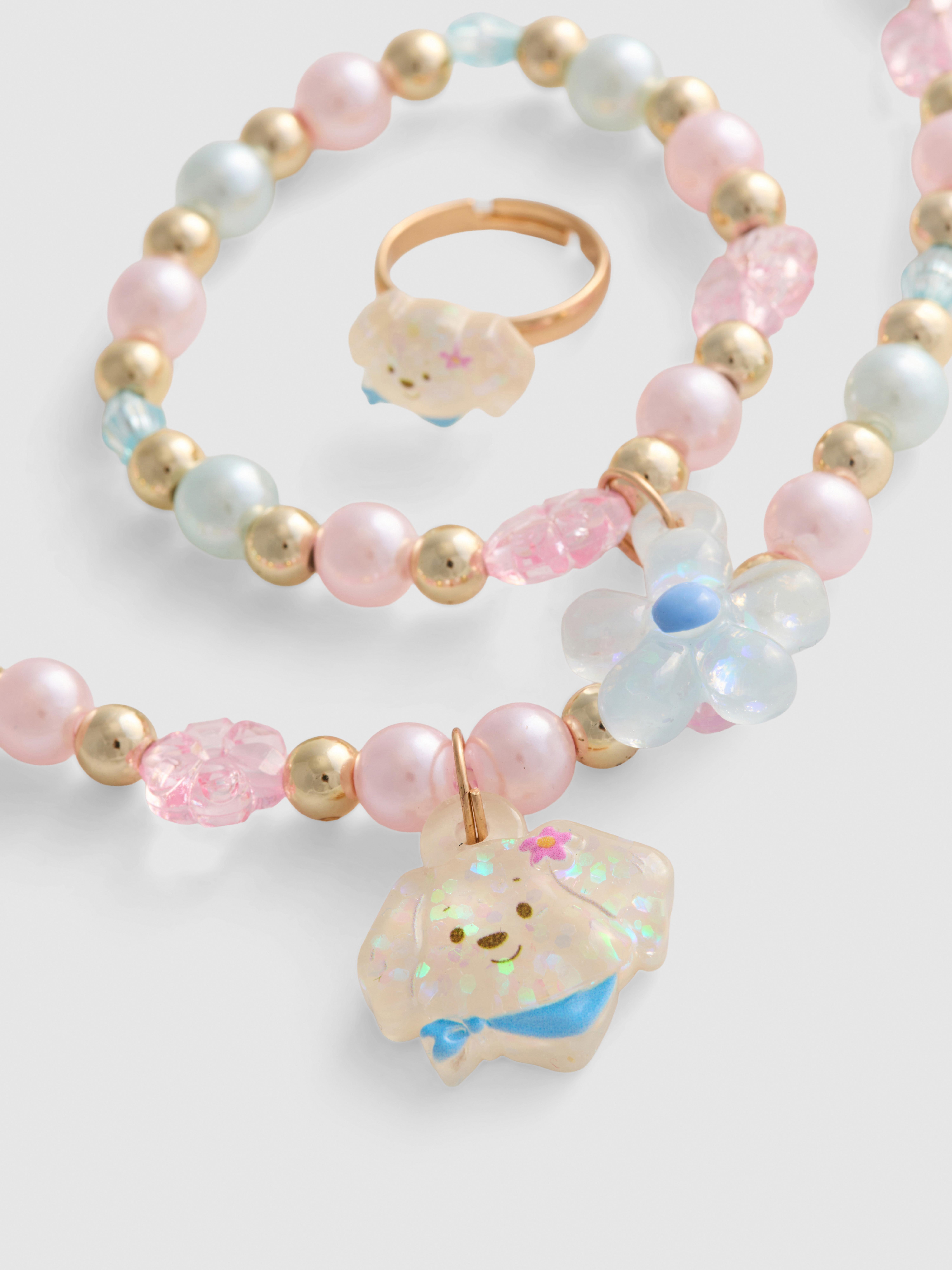 3pk Dog Jewelry Set