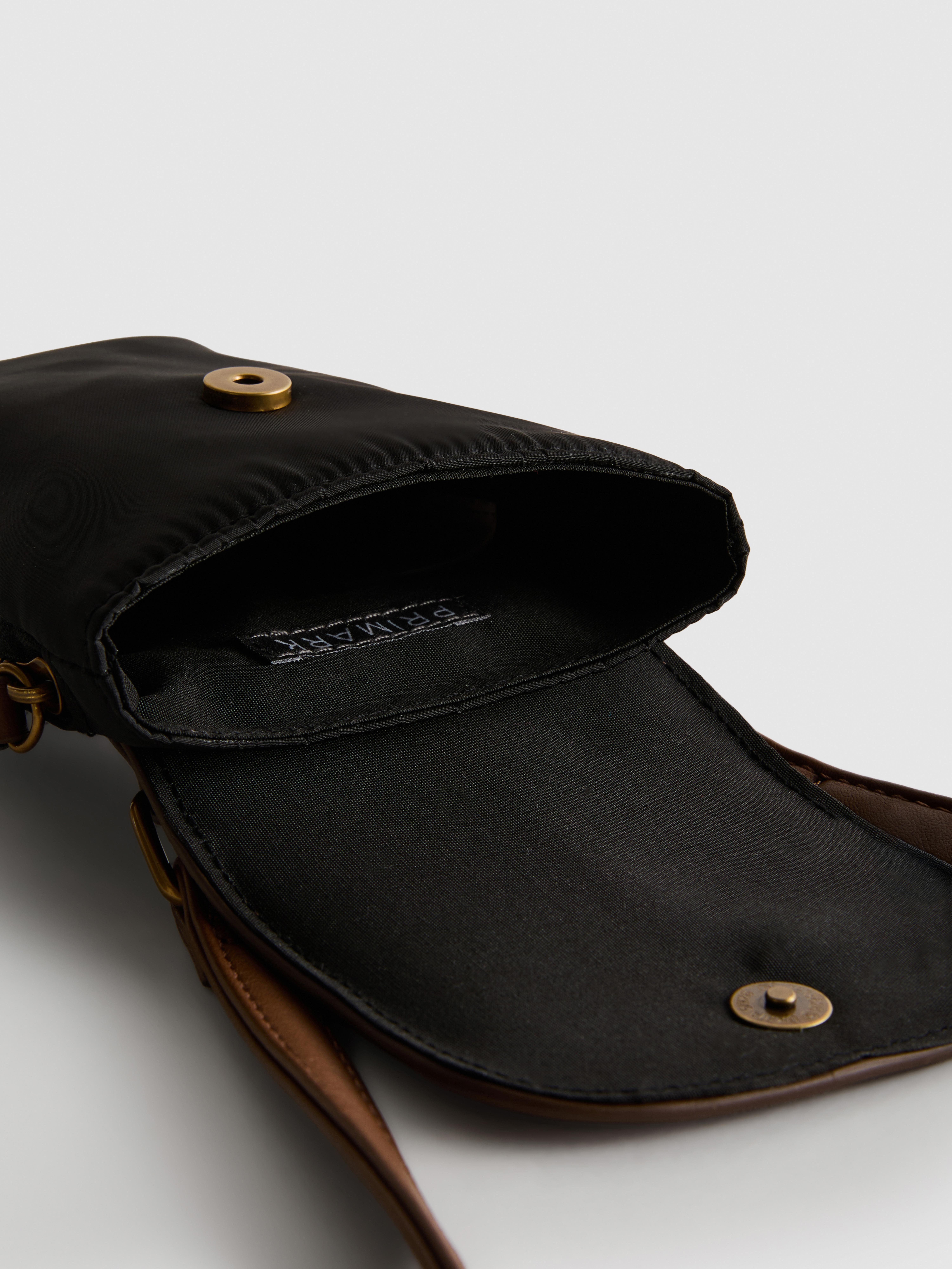 Faux Leather Phone Bag
