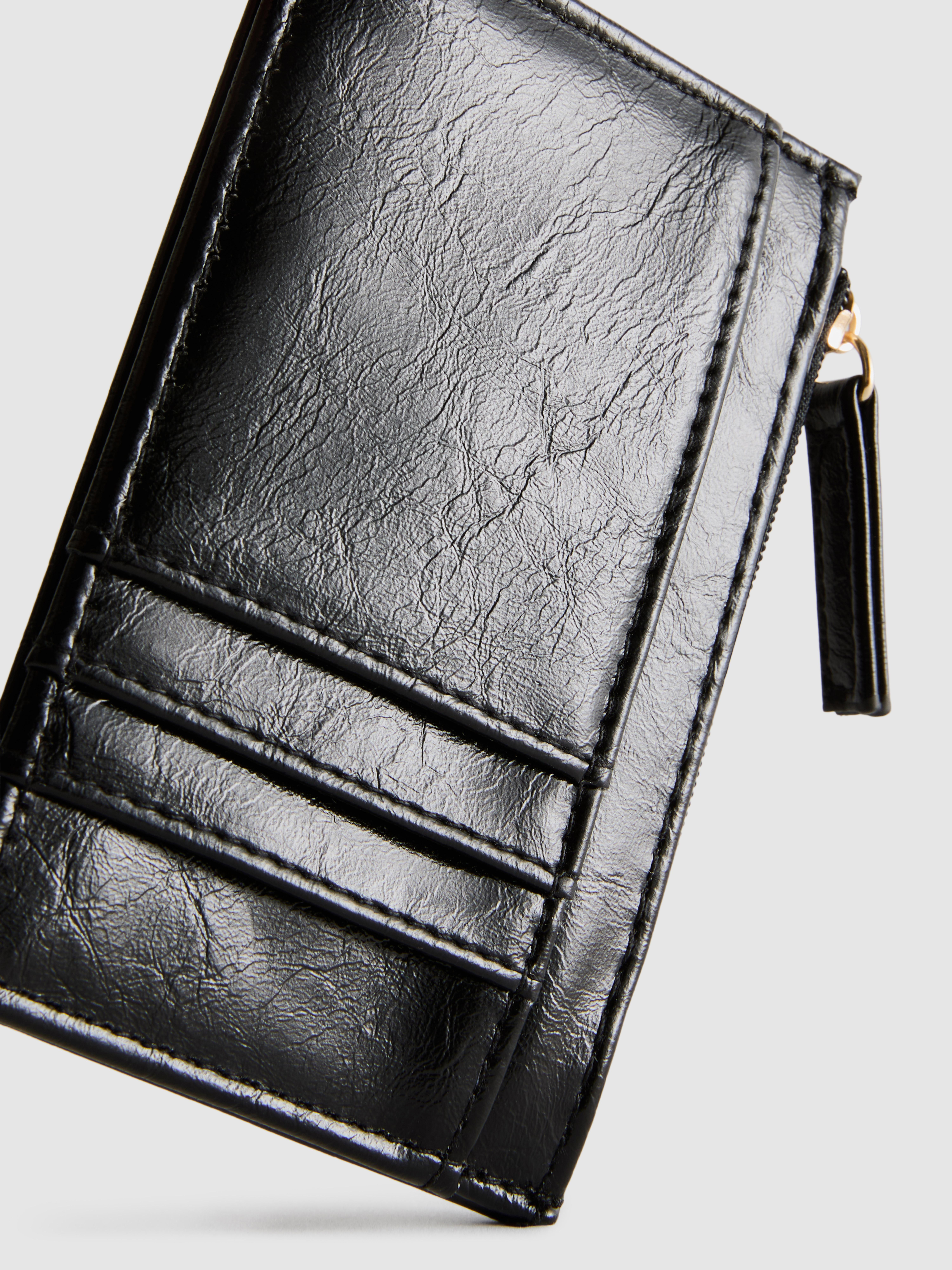 Porte-cartes zippé