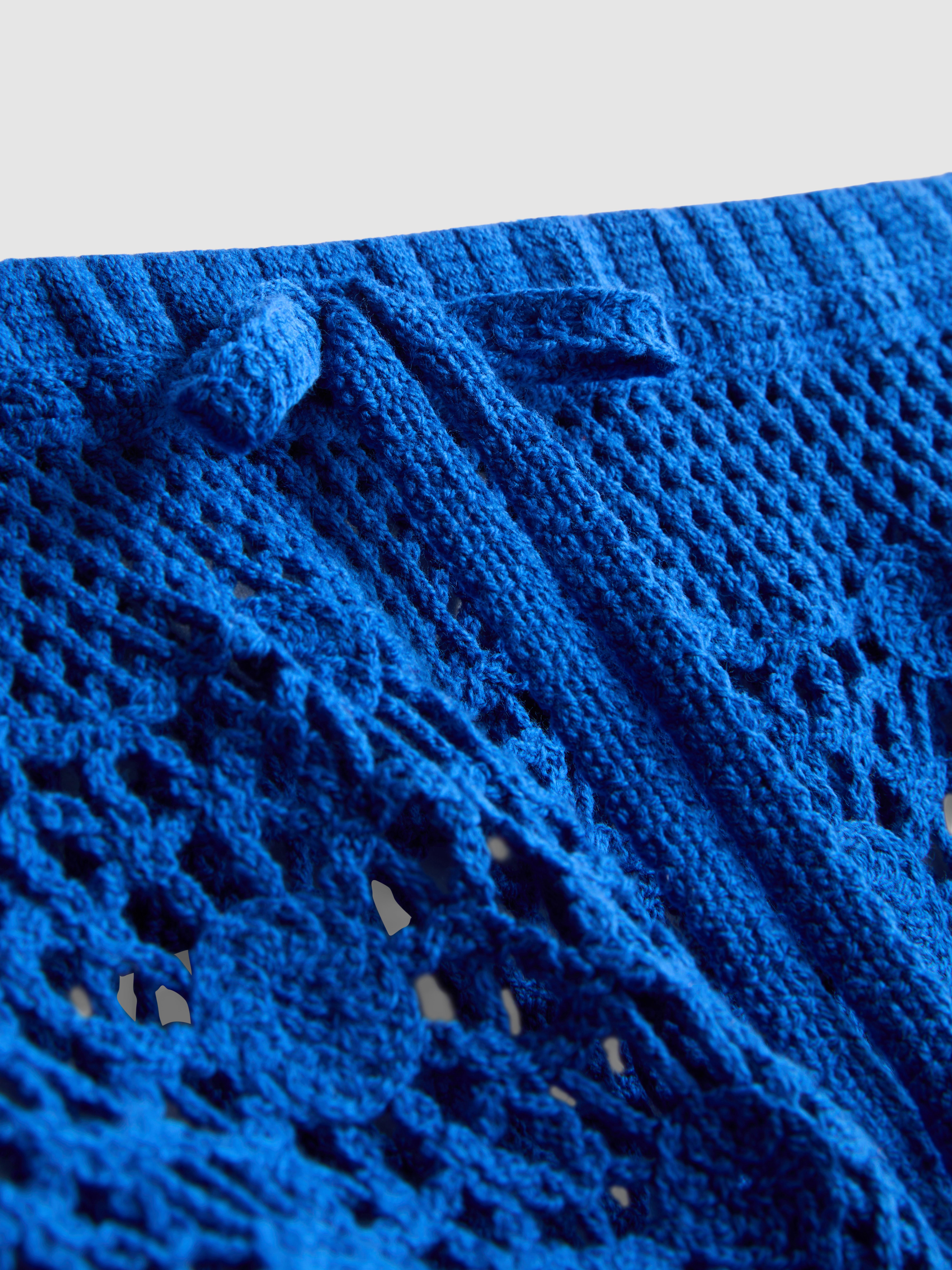 Crochet Beach Mini Skirt