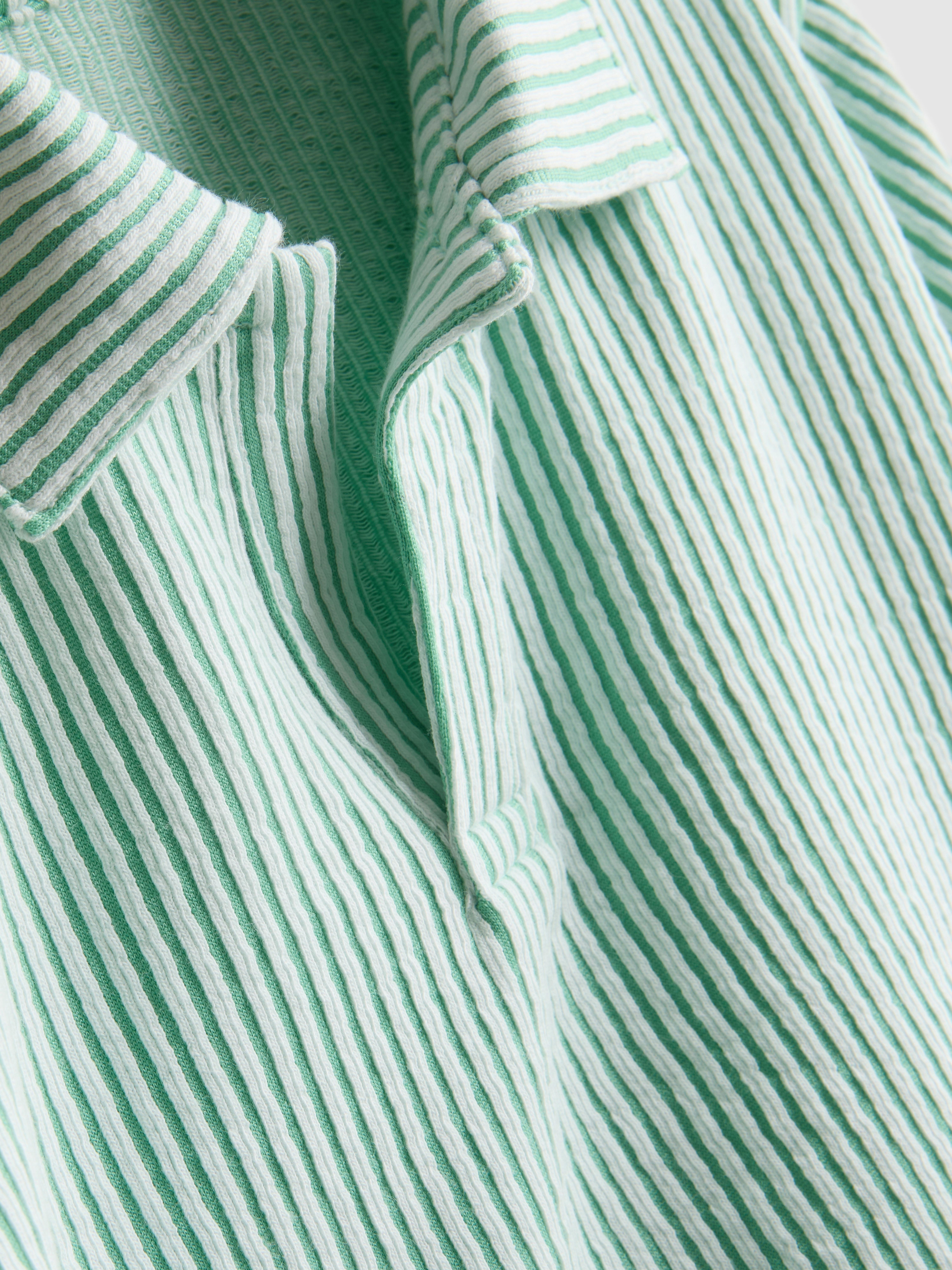 1,5-9 anos | Conjunto camisa/calções riscas