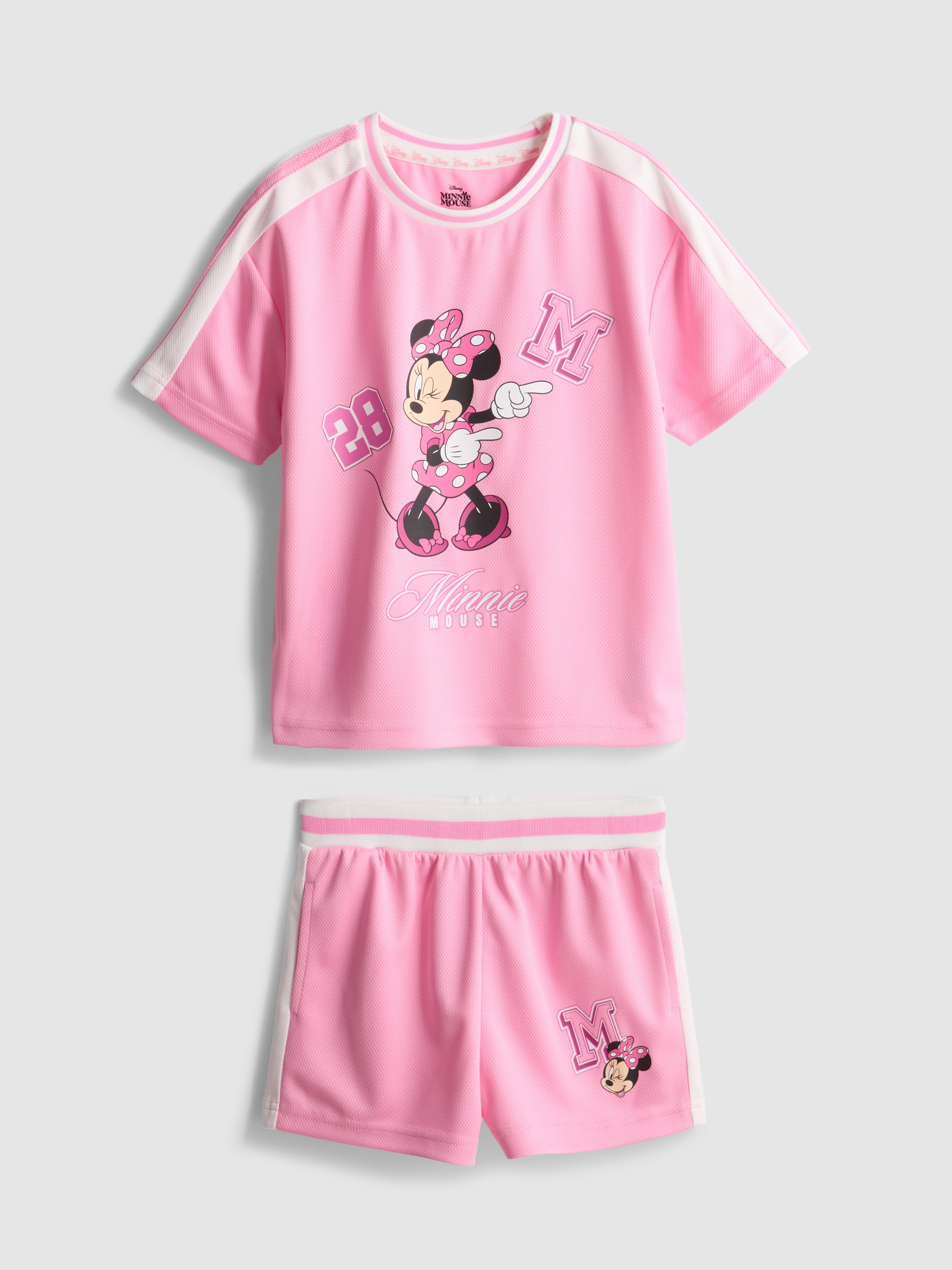 18 mois–9 ans | Ensemble short Disney Minnie Mouse