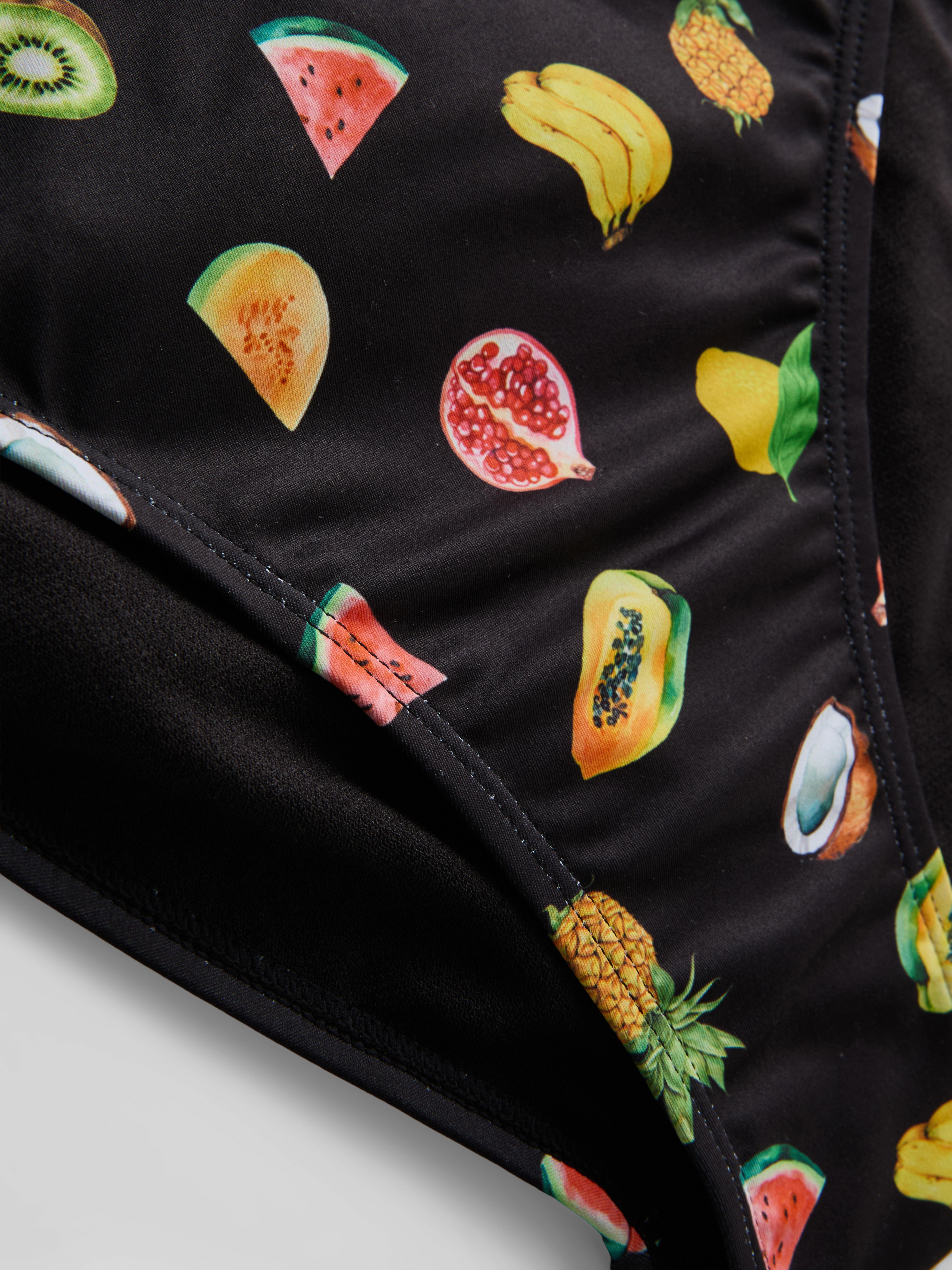 2pk Printed Side-Tie Bikini Bottoms