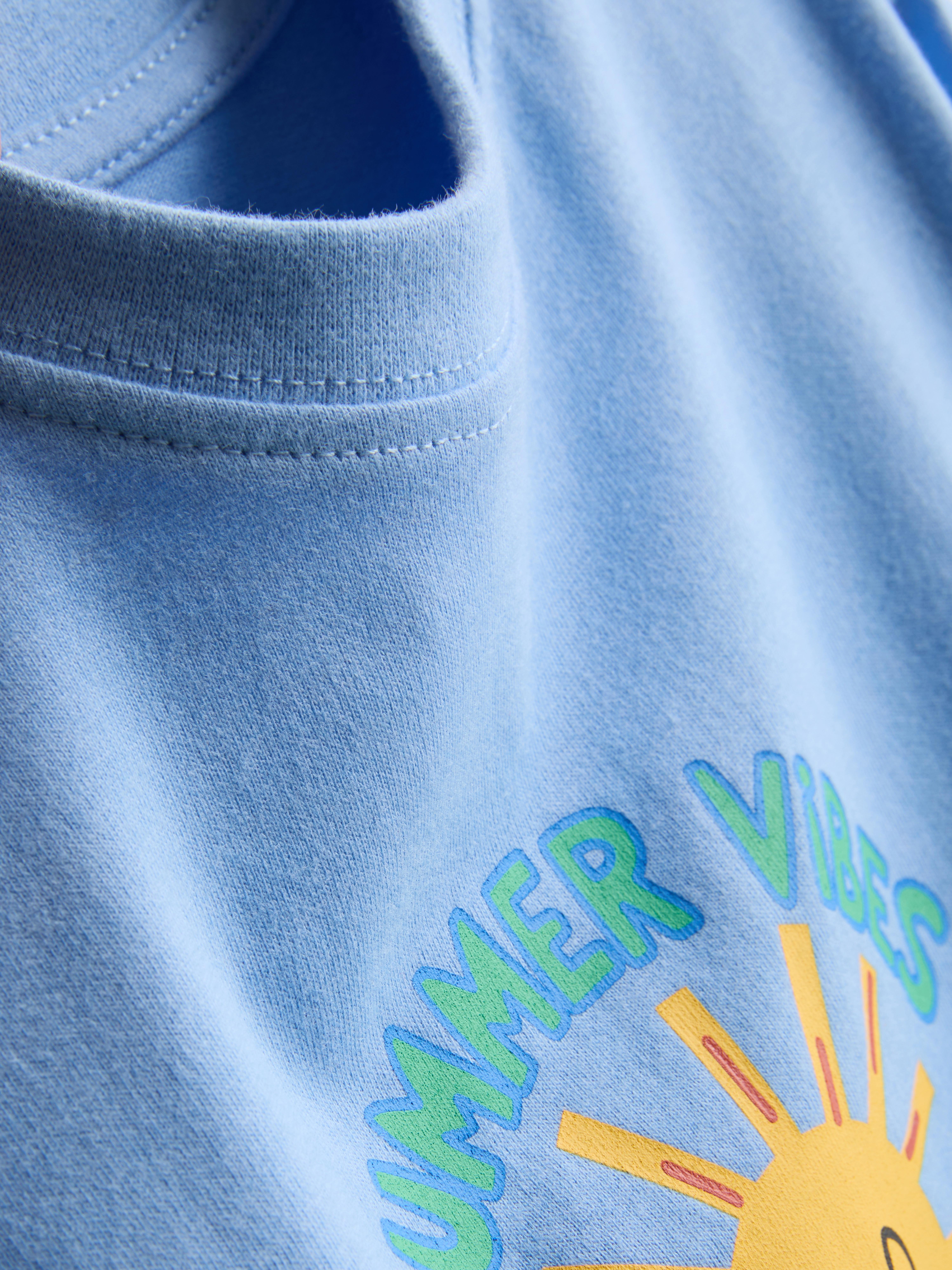 1-9 años | Camiseta gráfica de algodón puro