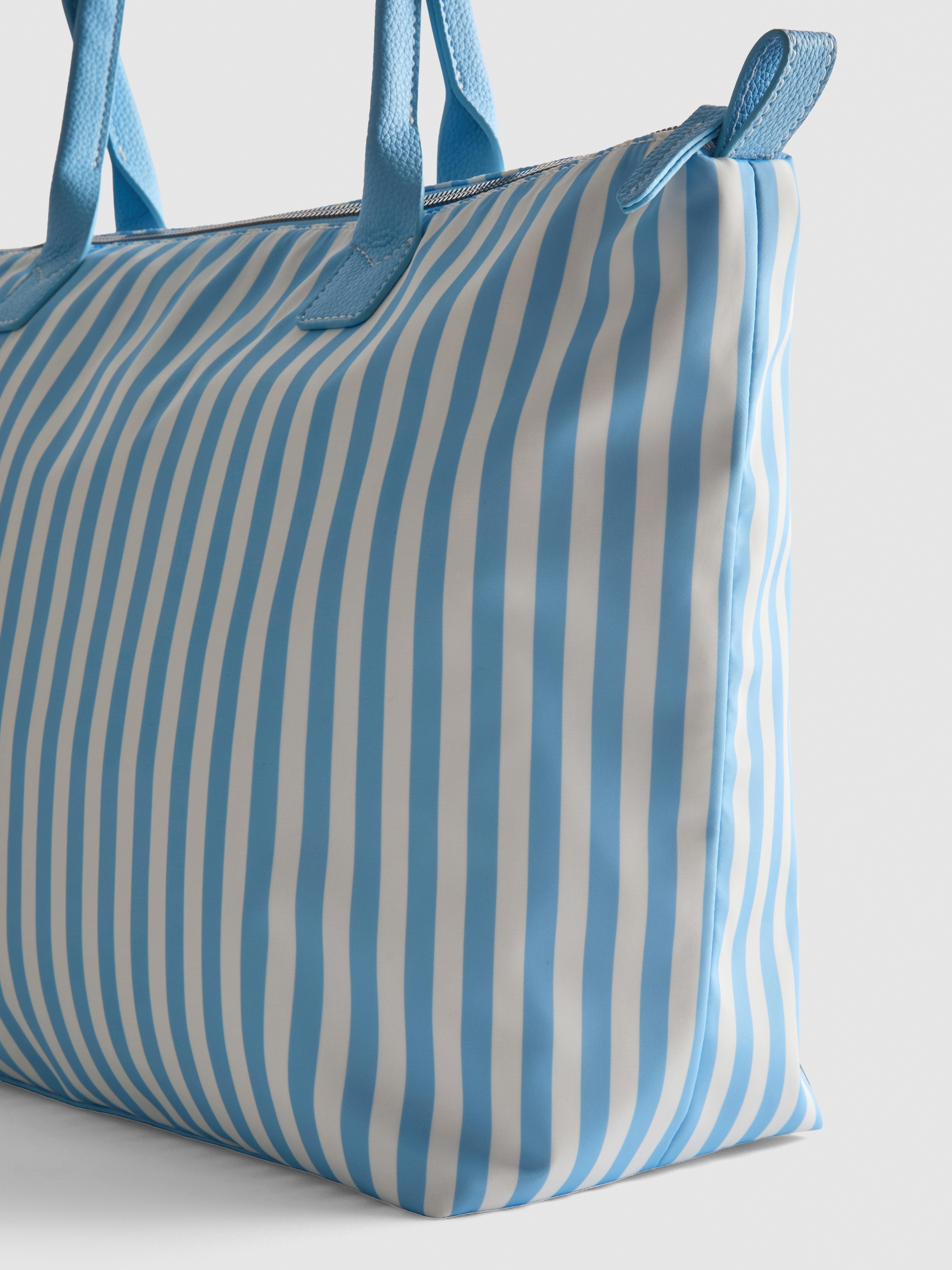 Bolso shopper a rayas de los Minions