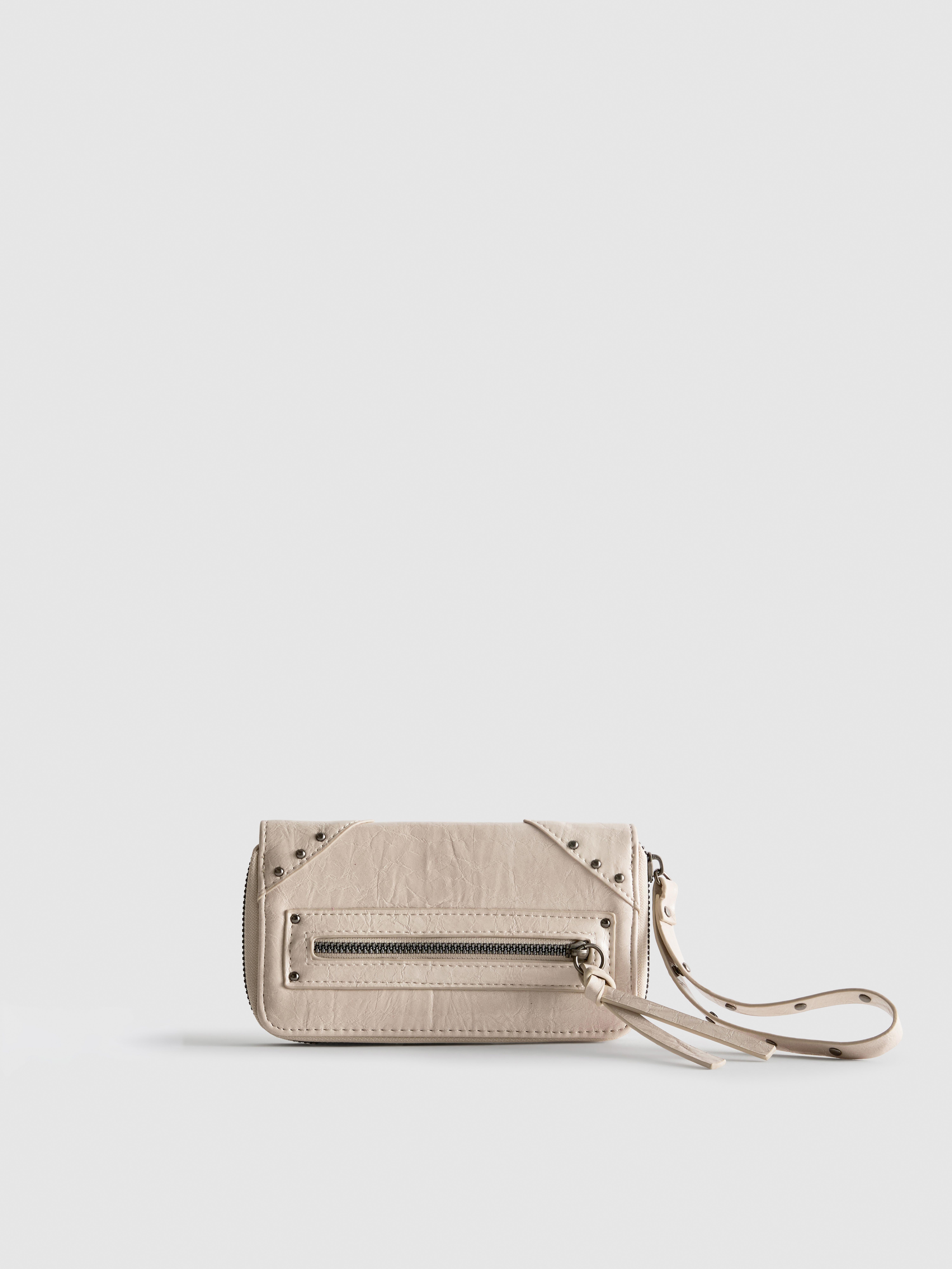 Portafoglio da polso con zip