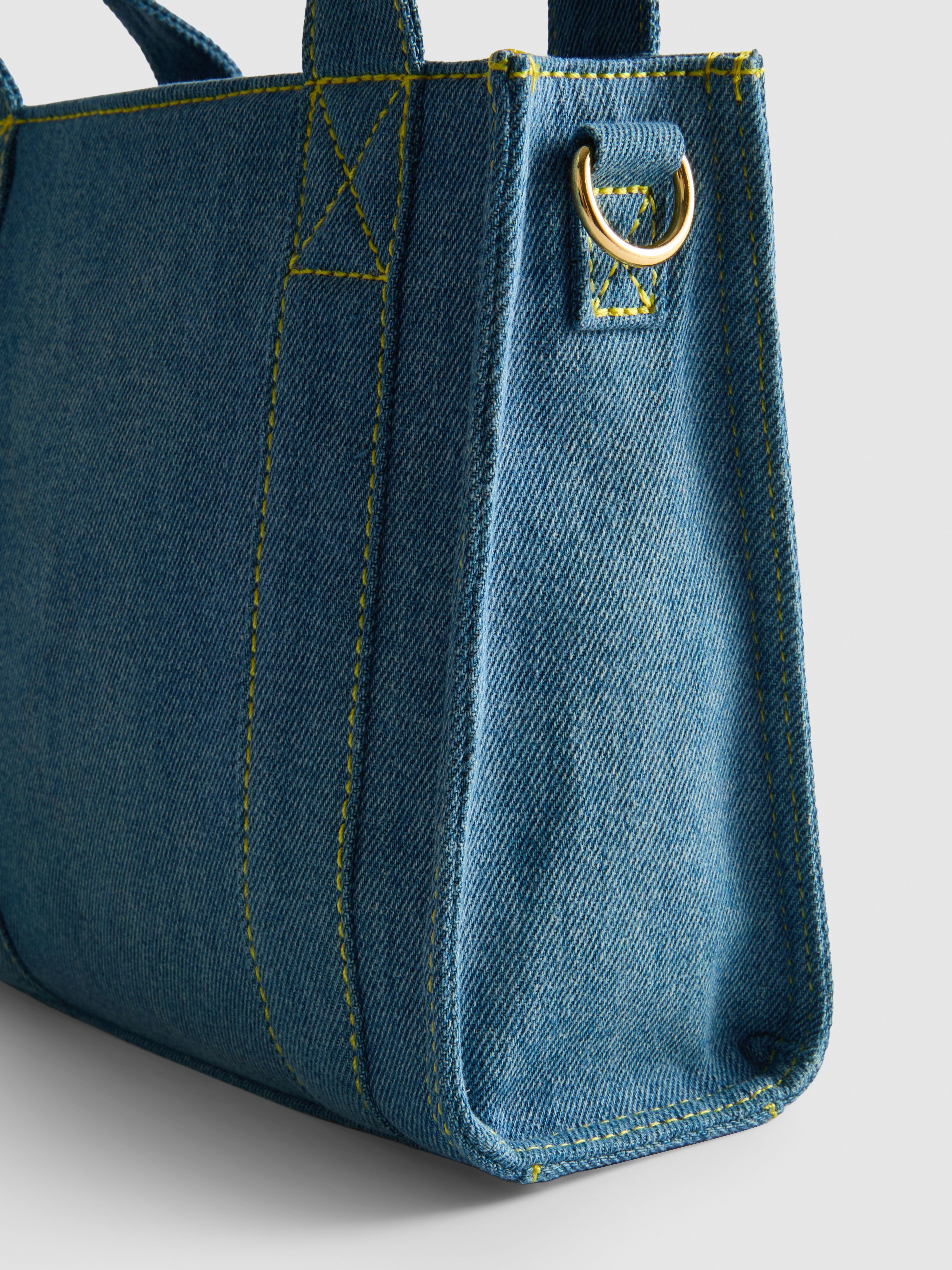 Minibolso tote en denim de Gru, mi villano favorito