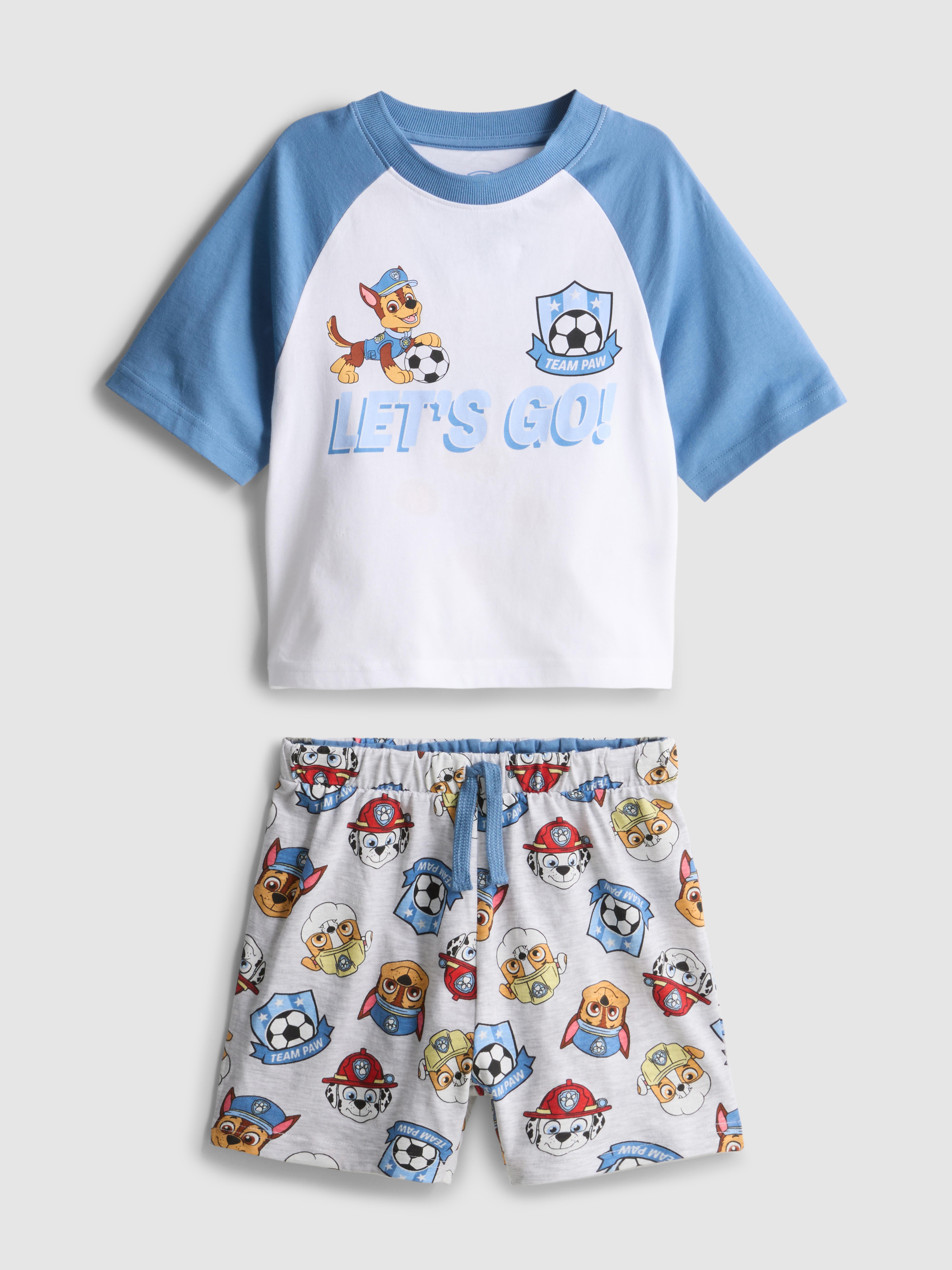 1,5–7 Jahre | Kurzer „PAW Patrol“ Schlafanzug