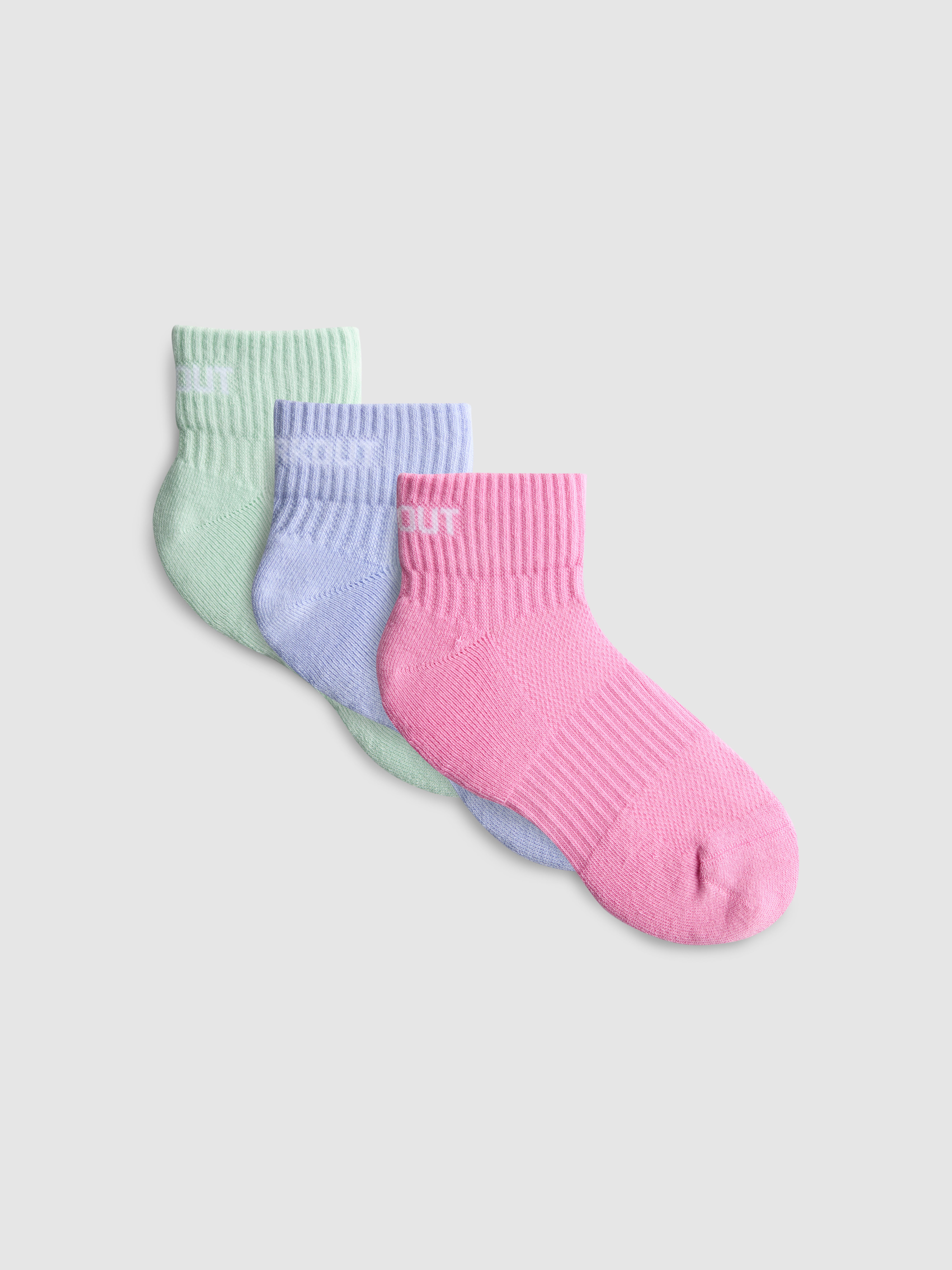Lot de 3 paires de chaussettes de sport en coton
