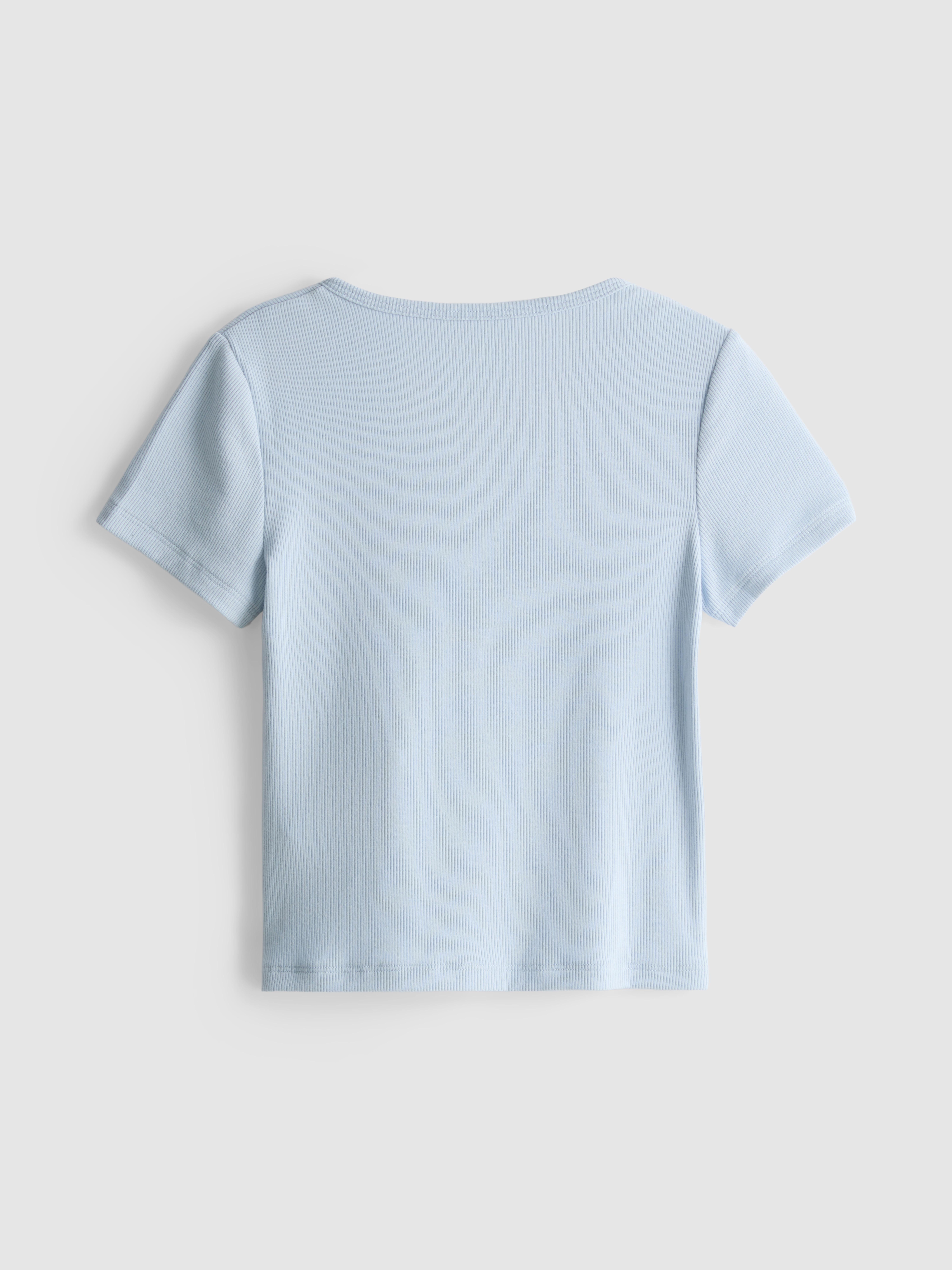 7–15 Jahre | Geripptes T-Shirt