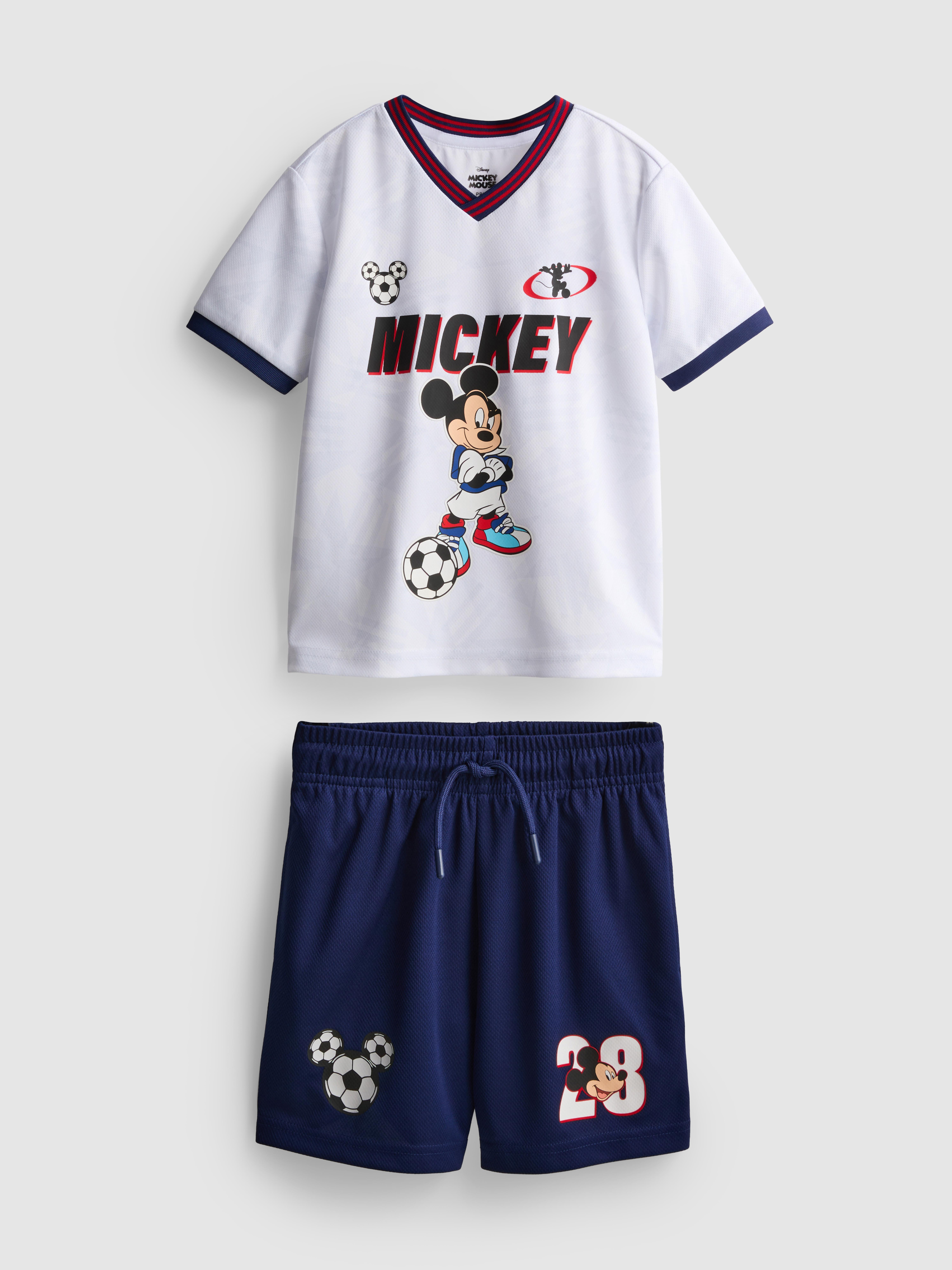1.5-9yrs | Disney’s Minnie Mouse Football T-Shirt and Shorts Set