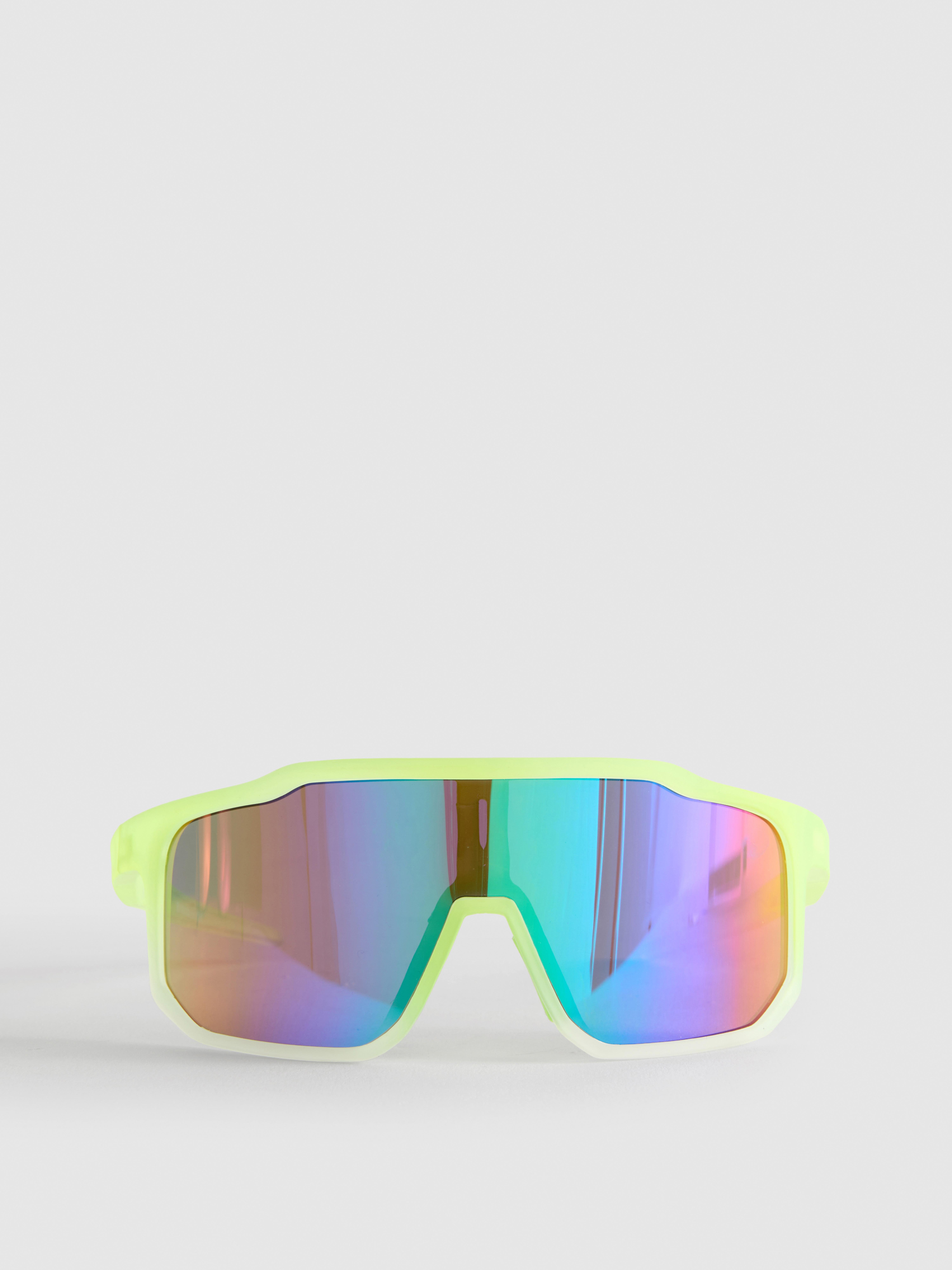 Mirrored Visor Sunglasses